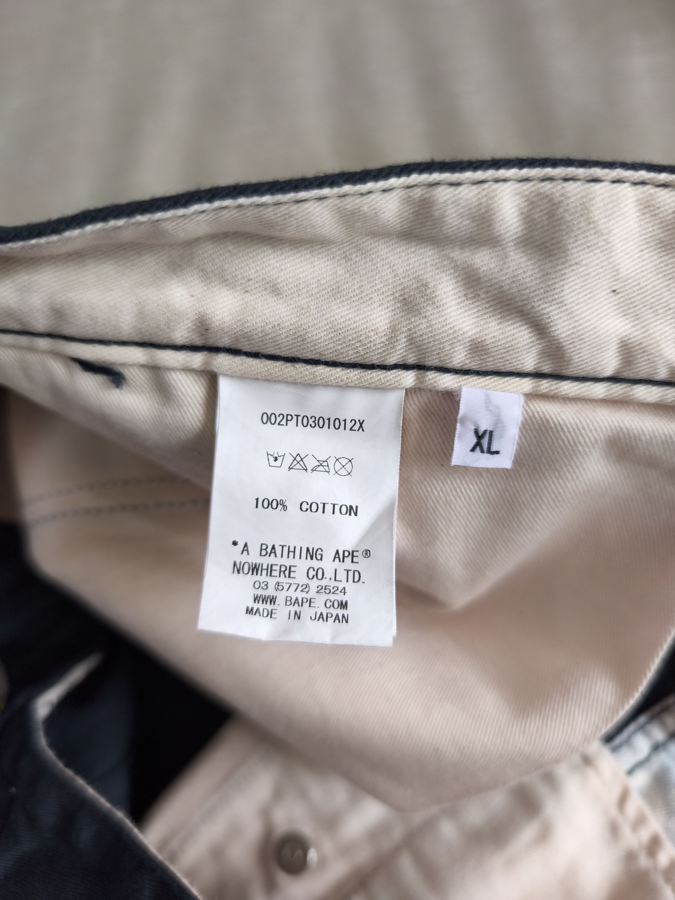 Bape OG Bape Baby Milo Chino Pants Size US 37 - 11 Thumbnail