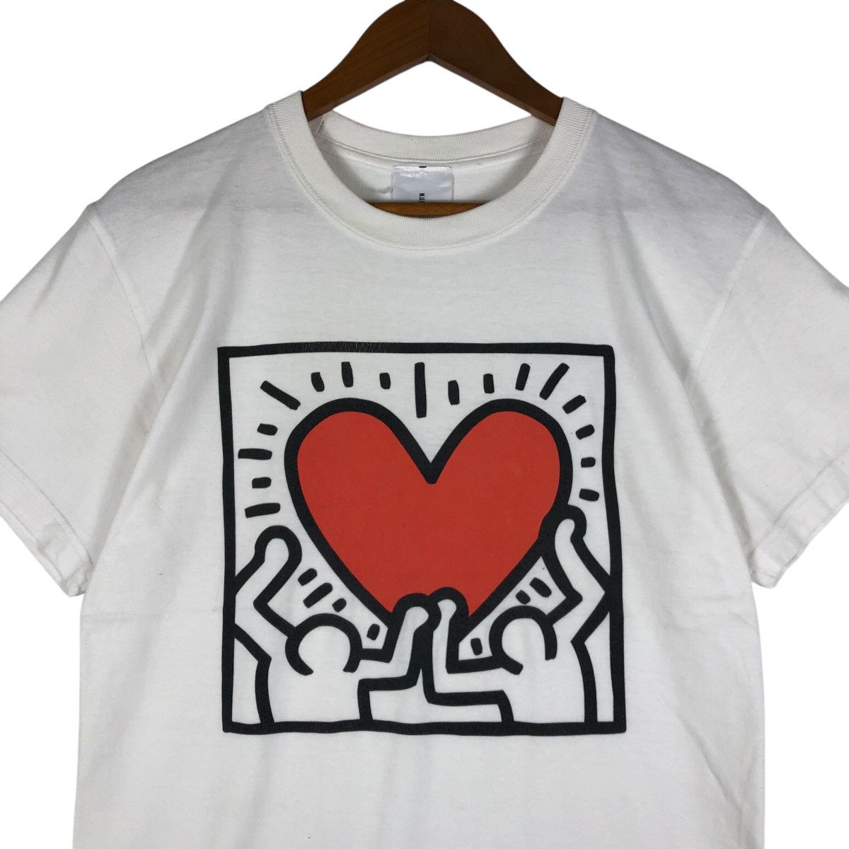 Japanese Brand × Keith Haring KEITH HARING Doodle Big Printed T-Shirt Size US M / EU 48-50 / 2 - 3 Thumbnail