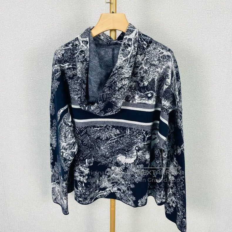 Dior Dior Jungle Series Knitted Hoodie Size XS / US 0-2 / IT 36-38 - 2 Thumbnail