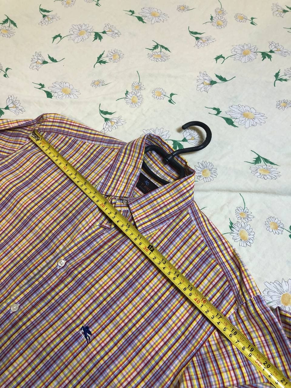 Etro Men's Etro Milano Multicolor Textured Stripe Shirt Size US L / EU 52-54 / 3 - 11 Thumbnail