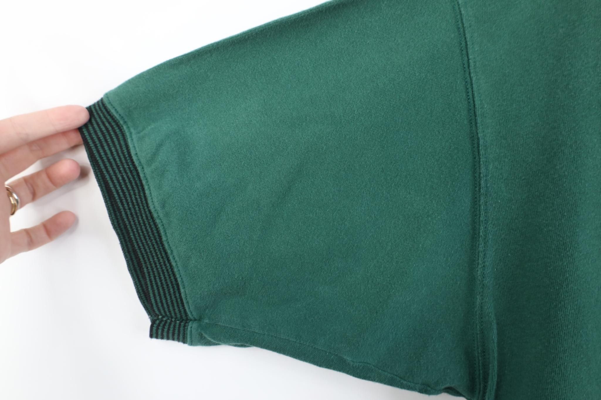 Adidas Vintage 90s Adidas Baggy Collared Golf Polo Shirt Green Size US L / EU 52-54 / 3 - 8 Thumbnail