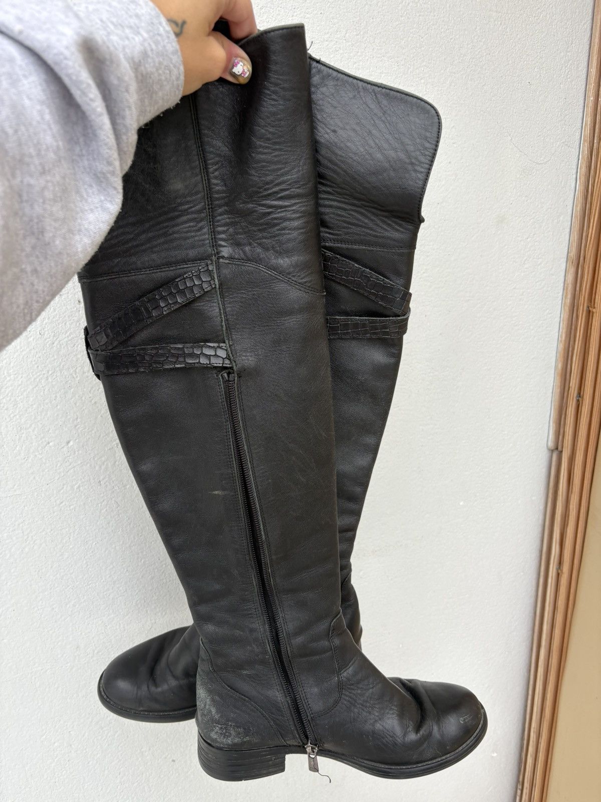 Vintage Italian leather boots Size US 6.5 / IT 36.5 - 14 Thumbnail