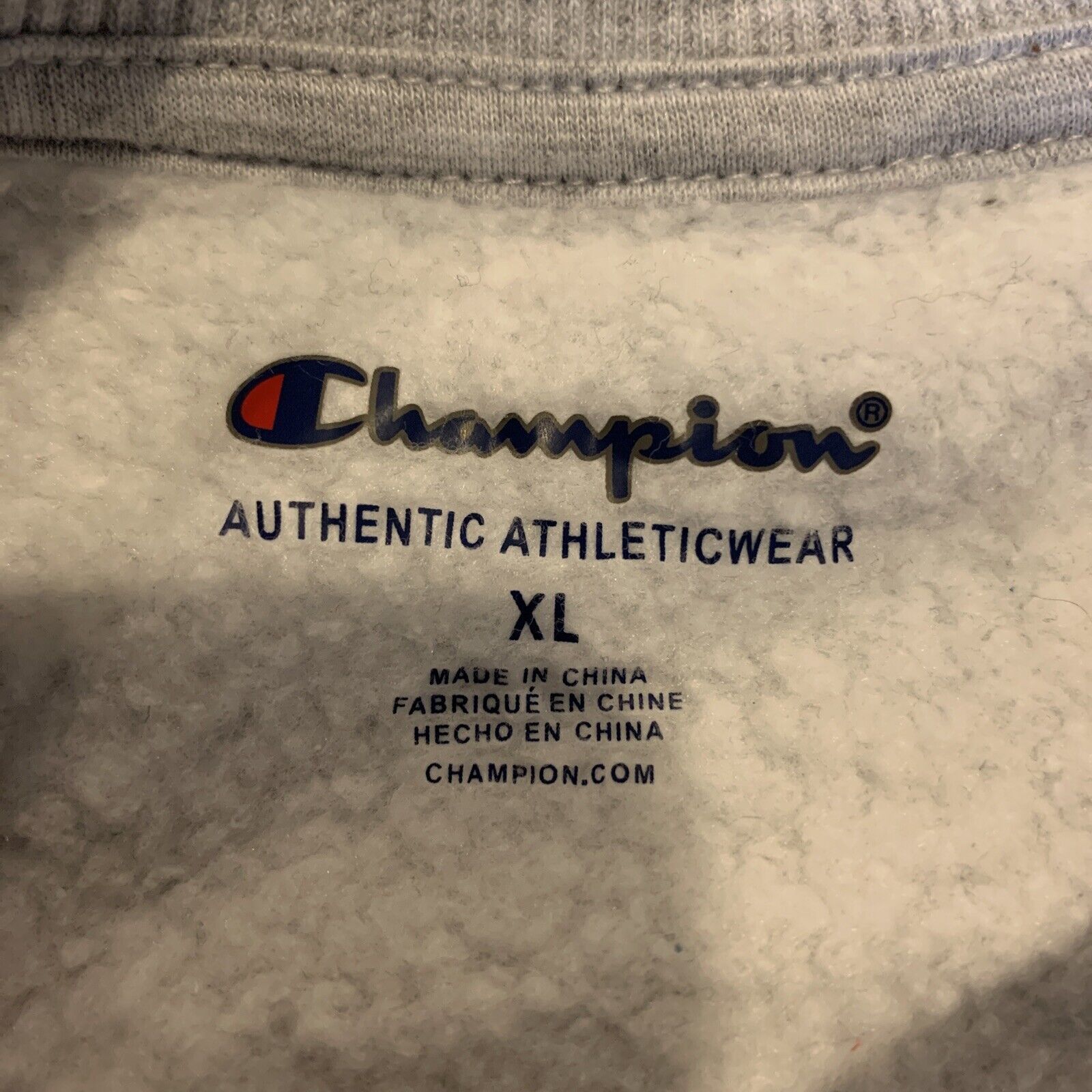 Champion Champion Authentic Youth Crewneck Long Sleeve Sweatshirt XL Size US S / EU 44-46 / 1 - 4 Thumbnail