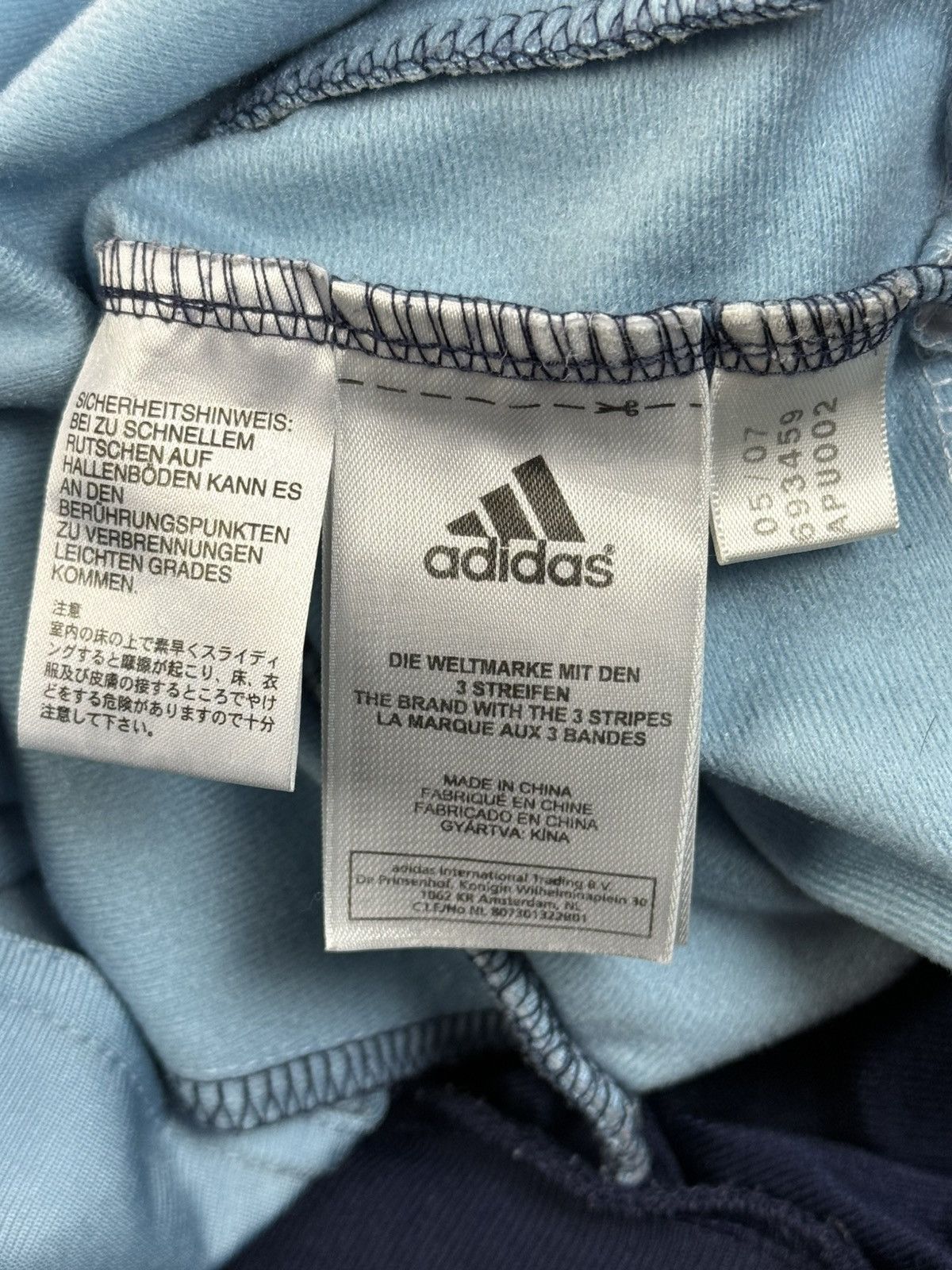 Adidas Adidas Real Madrid 2007/08 Tracksuit Track Jacket Blue XL Size US XL / EU 56 / 4 - 11 Thumbnail
