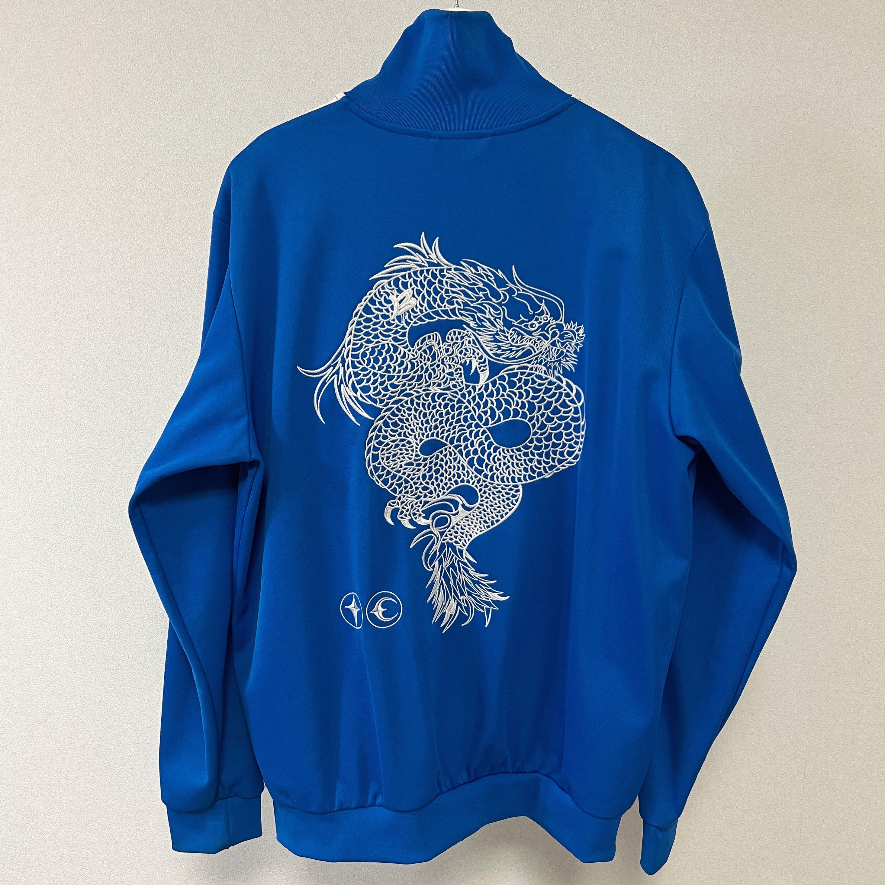 Adidas × Thug Club Thug Club Adidas Dragon Beckenbauer Track Top Blue Size US XXL / EU 58 / 5 - 5 Thumbnail