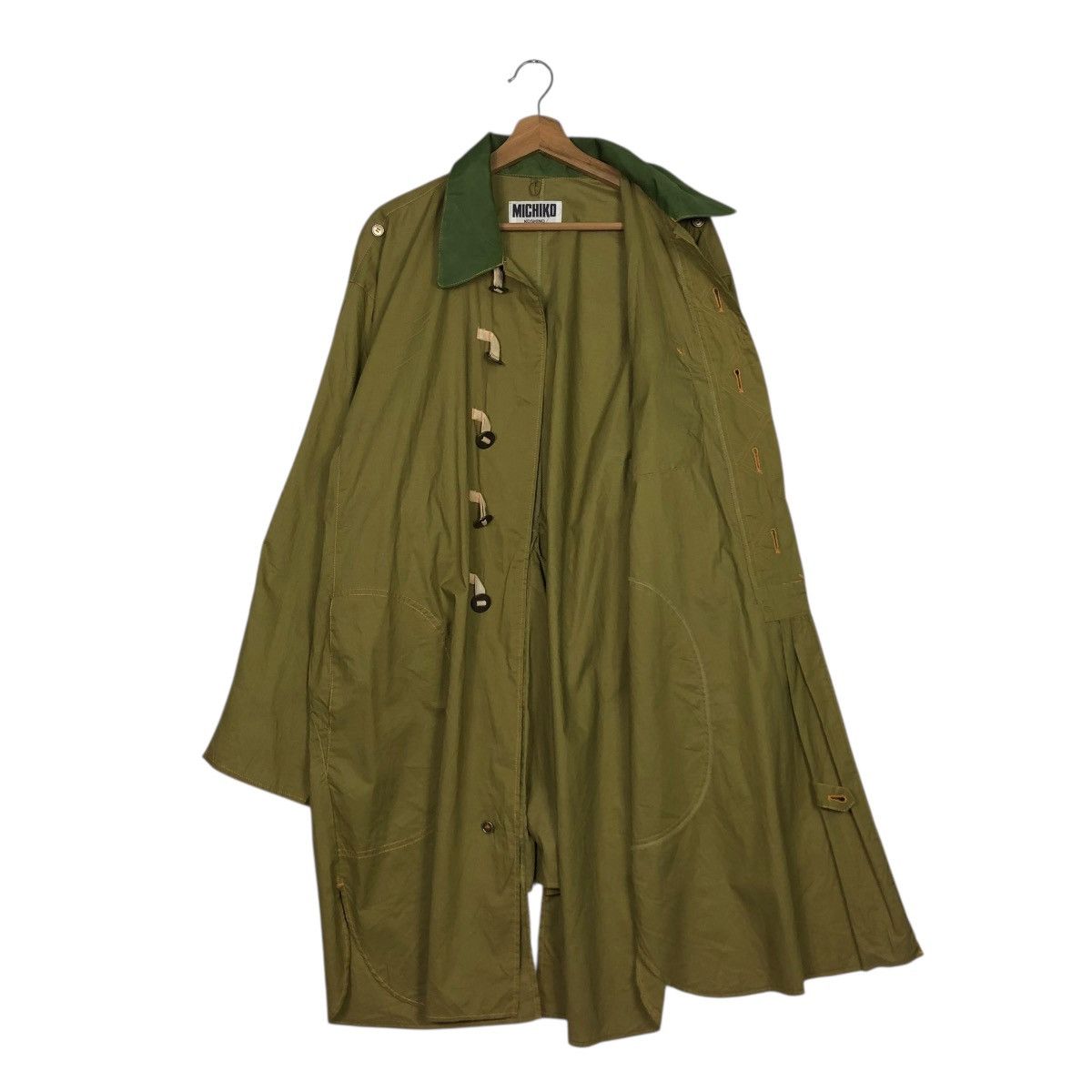 Michiko Koshino 🔥VINTAGE CHORE LONG JACKET MICHIKO KOSHINO ISSEY MIYAKE Size US L / EU 52-54 / 3 - 12 Thumbnail