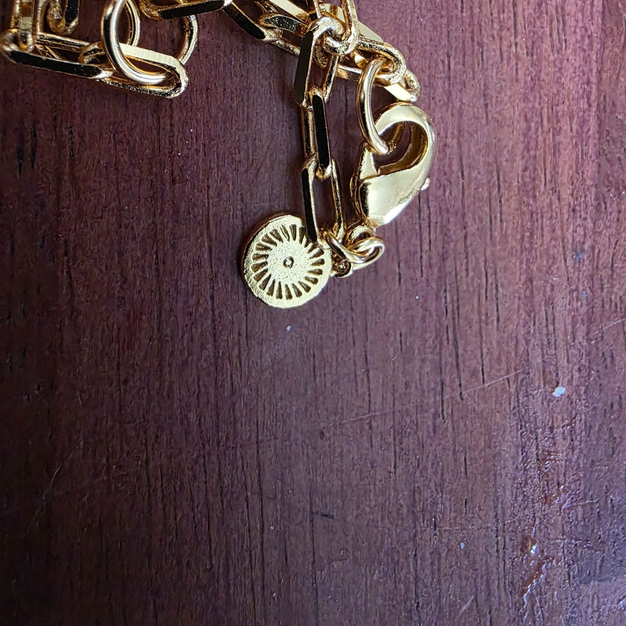 Other Honey Minx Radiant Sun Charm Necklace Sapphire Gold Plated B Size ONE SIZE - 7 Thumbnail