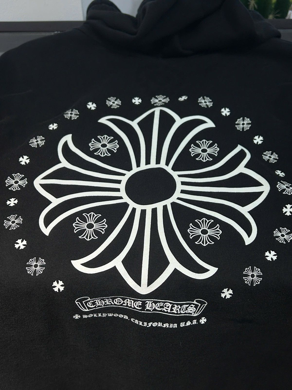 Chrome Hearts Chrome Hearts Cross Zip Hoodie Vintage Size US L / EU 52-54 / 3 - 6 Thumbnail