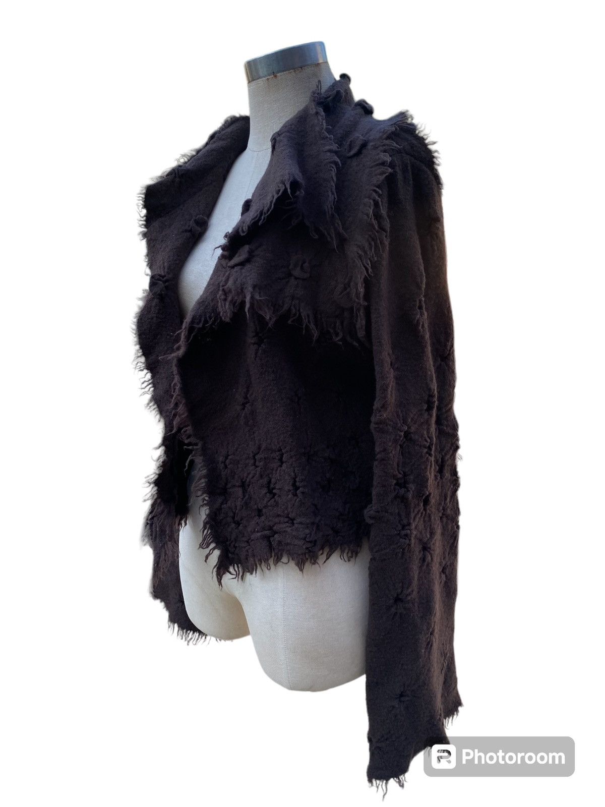 Japanese Brand Junko Koshino wool cardigan Size M / US 6-8 / IT 42-44 - 2 Thumbnail