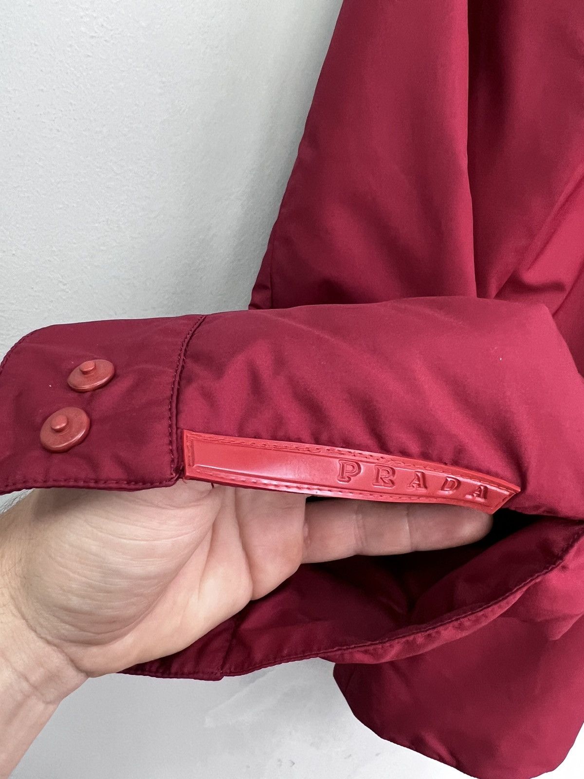 Prada × Vintage Prada Sport Nylon jacket shirt Vintage women's S Size Size S / US 4 / IT 40 - 5 Thumbnail
