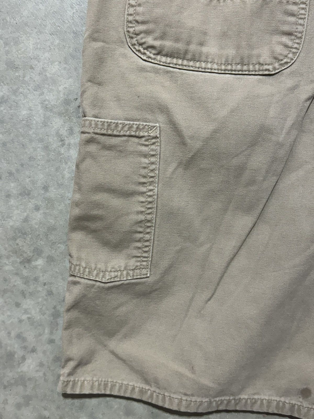 Carhartt × Vintage Beige Carhartt Carpenter Shorts sz40 Size US 40 / EU 56 - 4 Thumbnail