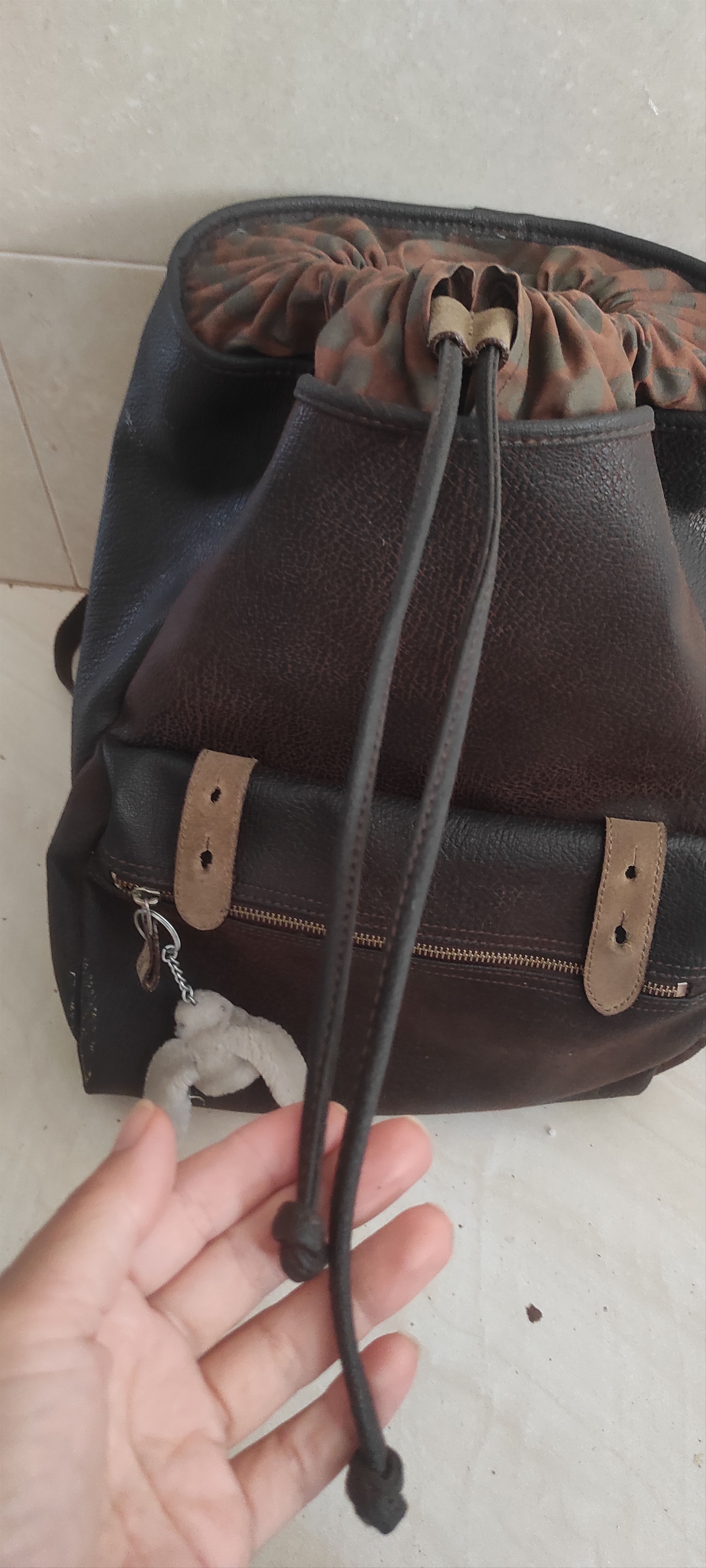Other Kipling Leather Backpack Vintage Y2K 90s Rare Size ONE SIZE - 11 Thumbnail