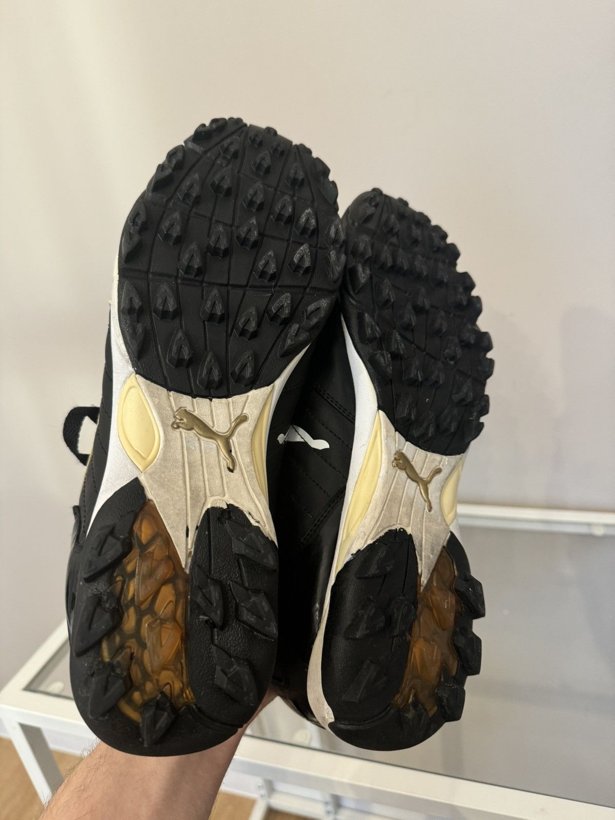 Puma × Vintage Puma black speedcat vintage sneakers 90s y2k 2000s cat Size US 10 / EU 43 - 7 Thumbnail