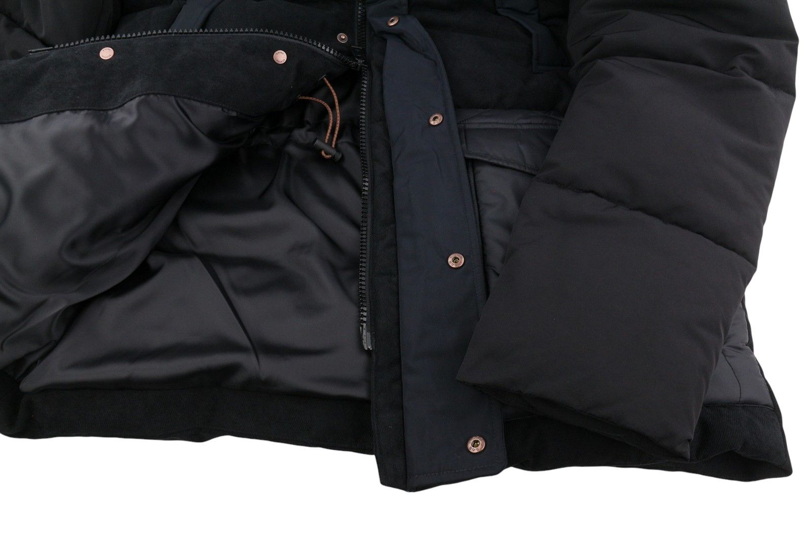 Scotch & Soda ARZA S Black Quilted Padded Parka RRP339 88616 Size US S / EU 44-46 / 1 - 6 Thumbnail