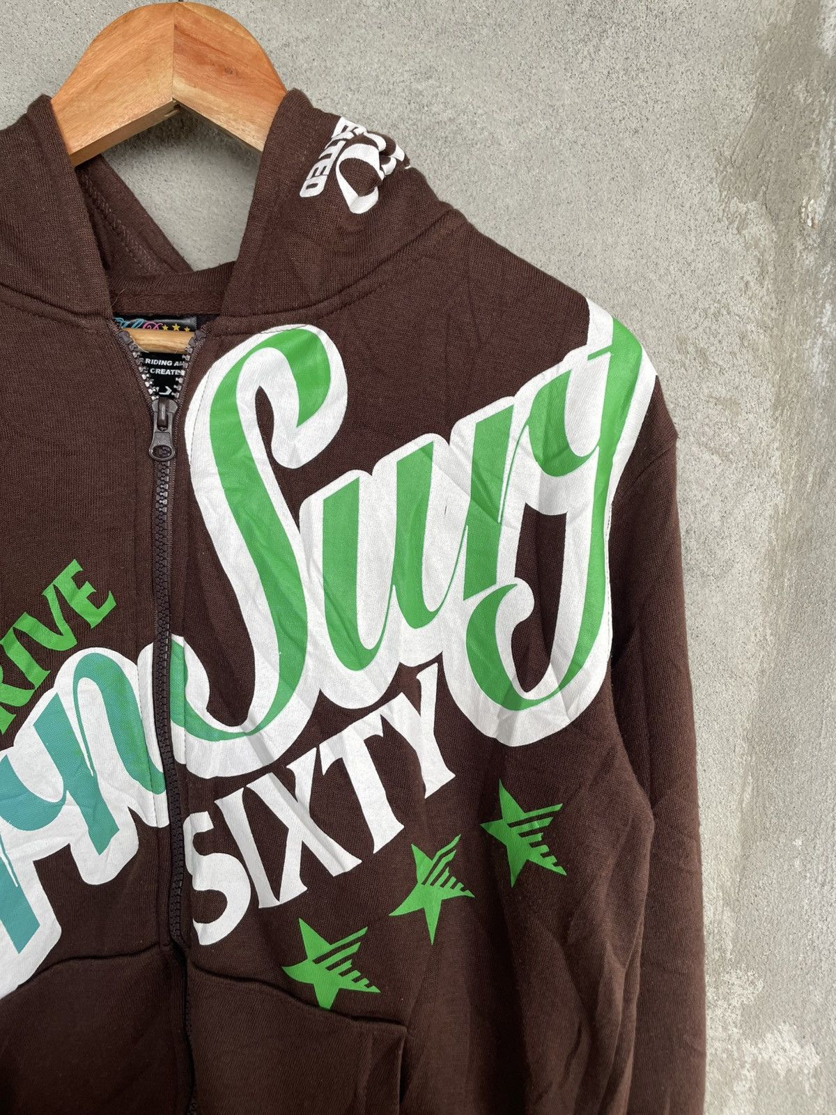 Other Vintage Y2K Surf Oblo Brown Hoodie Size US M / EU 48-50 / 2 - 2 Thumbnail
