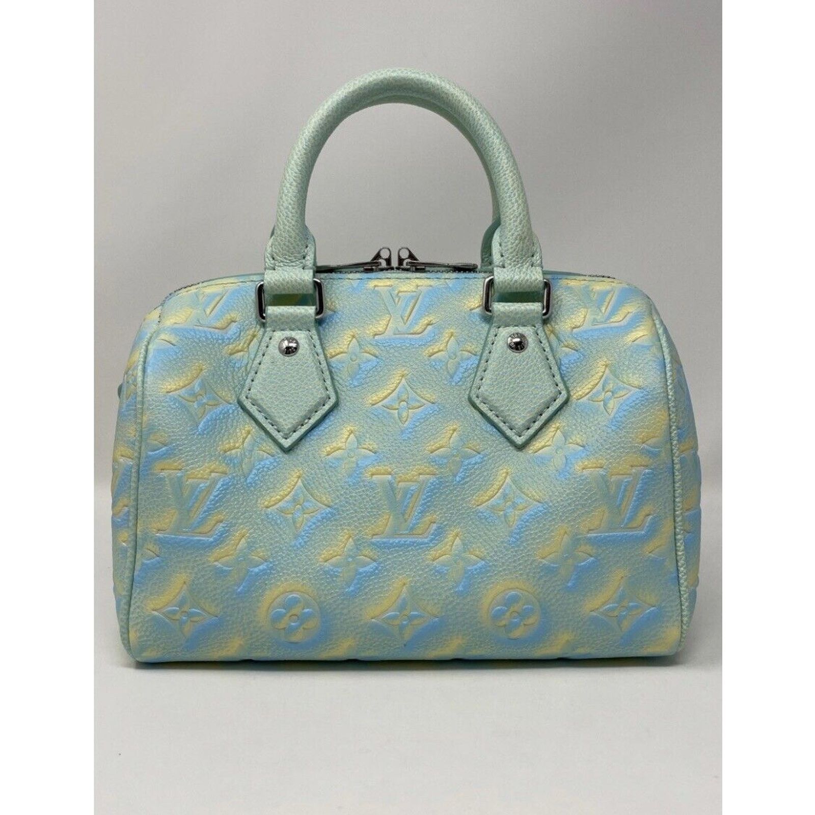 Louis Vuitton Louis Vuitton Speedy Bandouliere 20 Stardust Green Size ONE SIZE - 8 Thumbnail