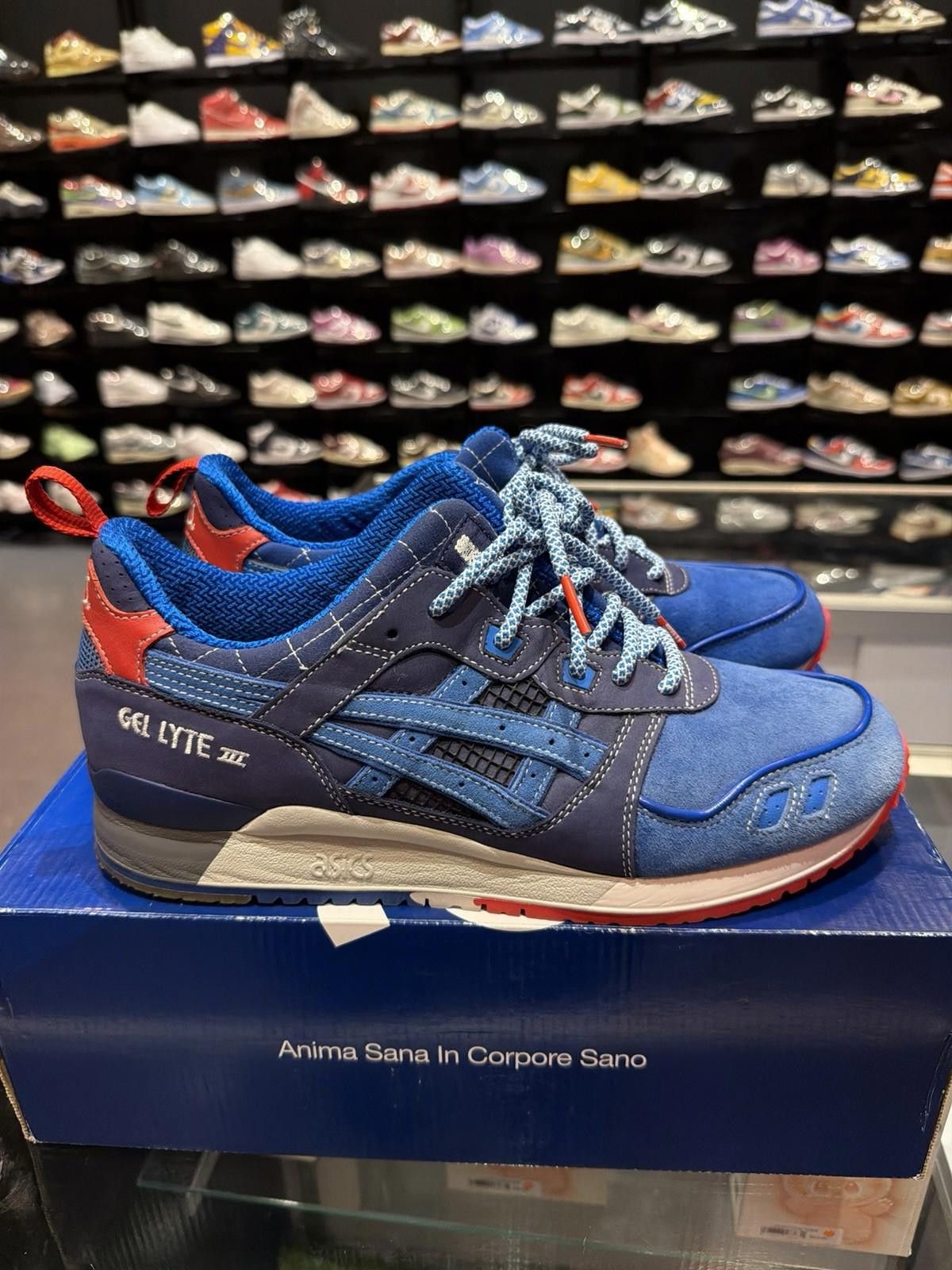 Asics ASICS Gel Lute 3 Mita Anniversary Size 12 Blue Authentic Size US 12 / EU 45 - 2 Thumbnail