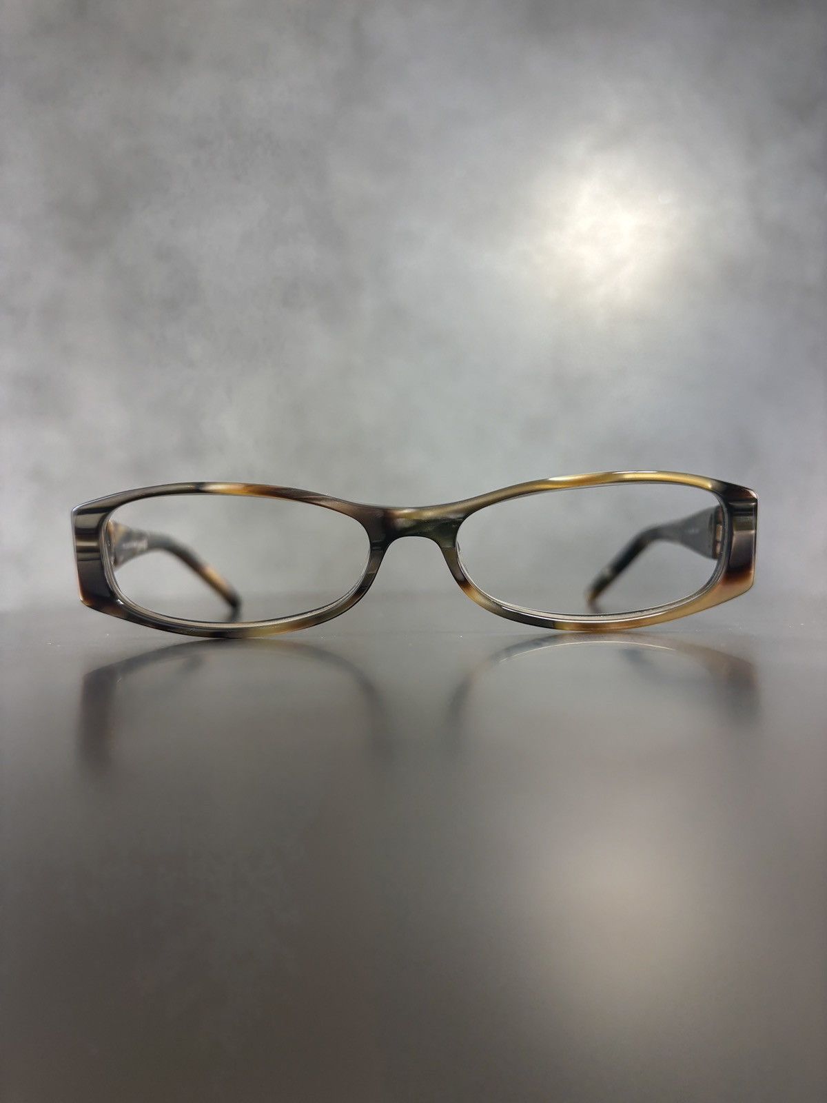 Gucci 2000s Vintage Gucci Frames Horsebit GG3009 Y2K Eyeglasses IT Size ONE SIZE - 8 Thumbnail