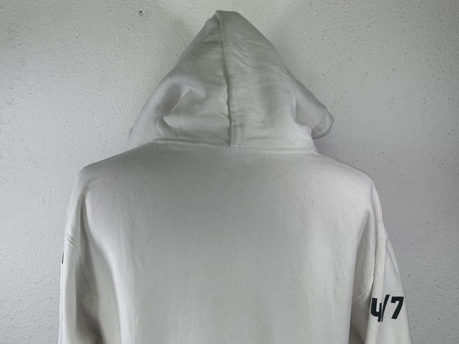 Champion Champion Vintage Large White Reverse Weave Hoodie Size US L / EU 52-54 / 3 - 6 Thumbnail