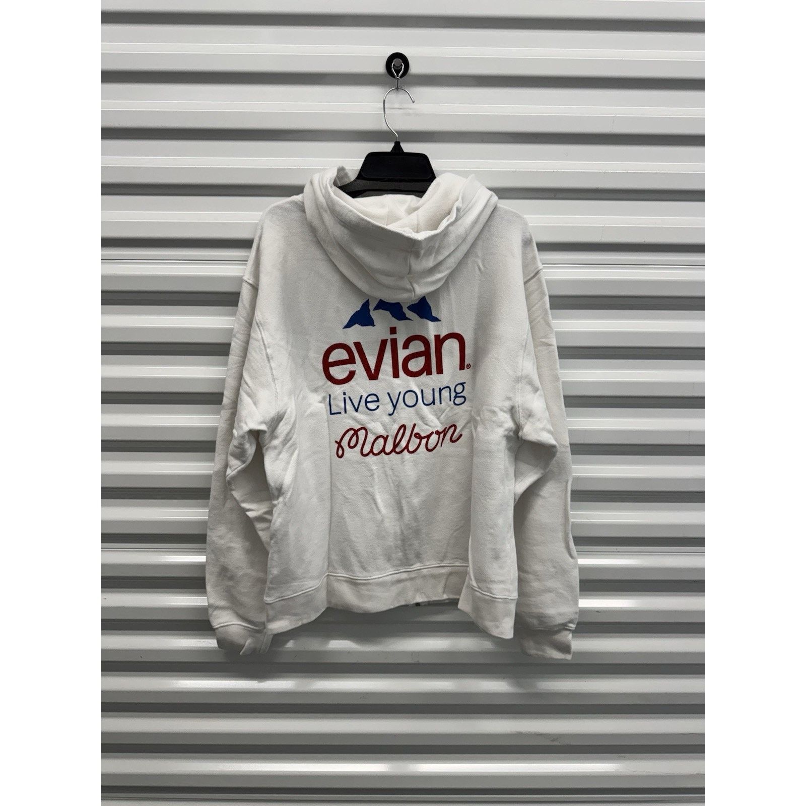 Malbon Malbon Golf x Evian French Terry Zip Up White Small Size US S / EU 44-46 / 1 - 6 Thumbnail