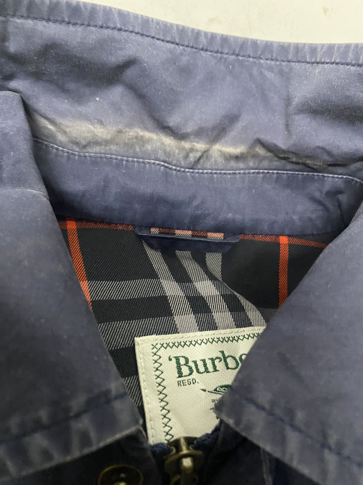 Burberry Vintage Burberry Full Zip Light Jacket Size US M / EU 48-50 / 2 - 13 Thumbnail