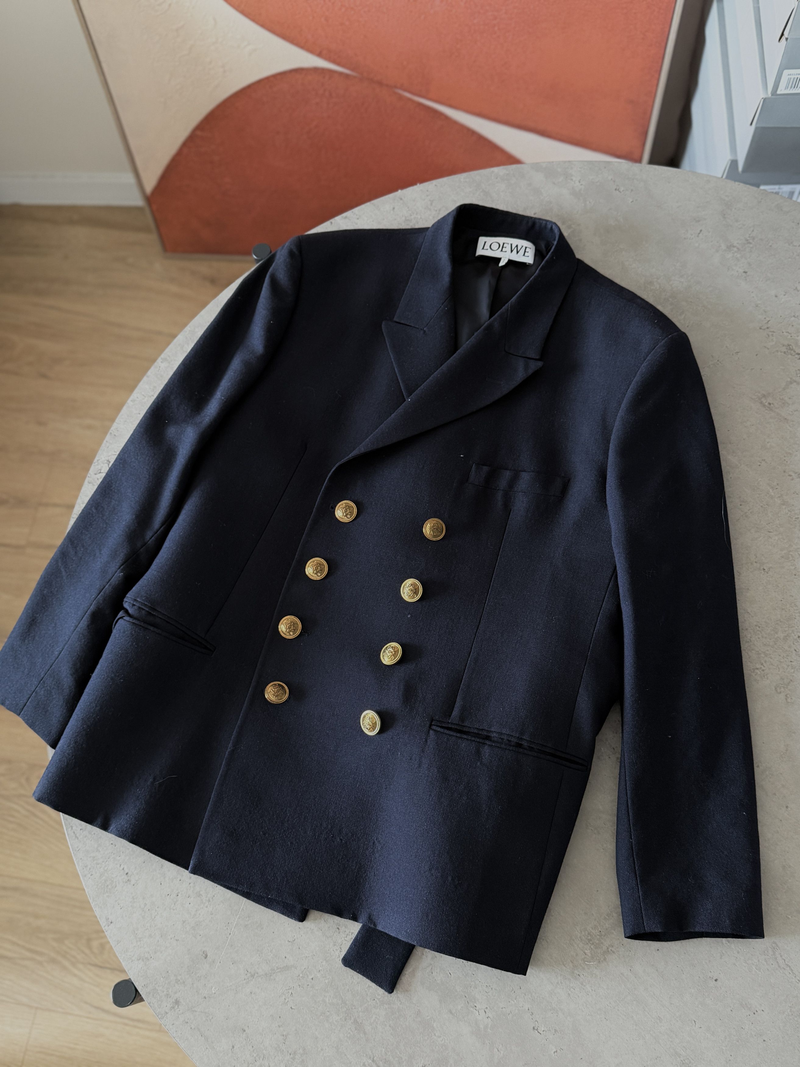 Loewe LOEWE Coat/Blazer Size US L / EU 52-54 / 3 - 3 Thumbnail