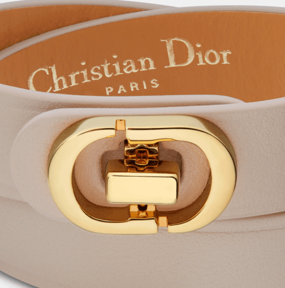 Dior o1w1db10424 Size: OS 30 Montaigne Double Bracelet in Beige Size ONE SIZE - 4 Thumbnail
