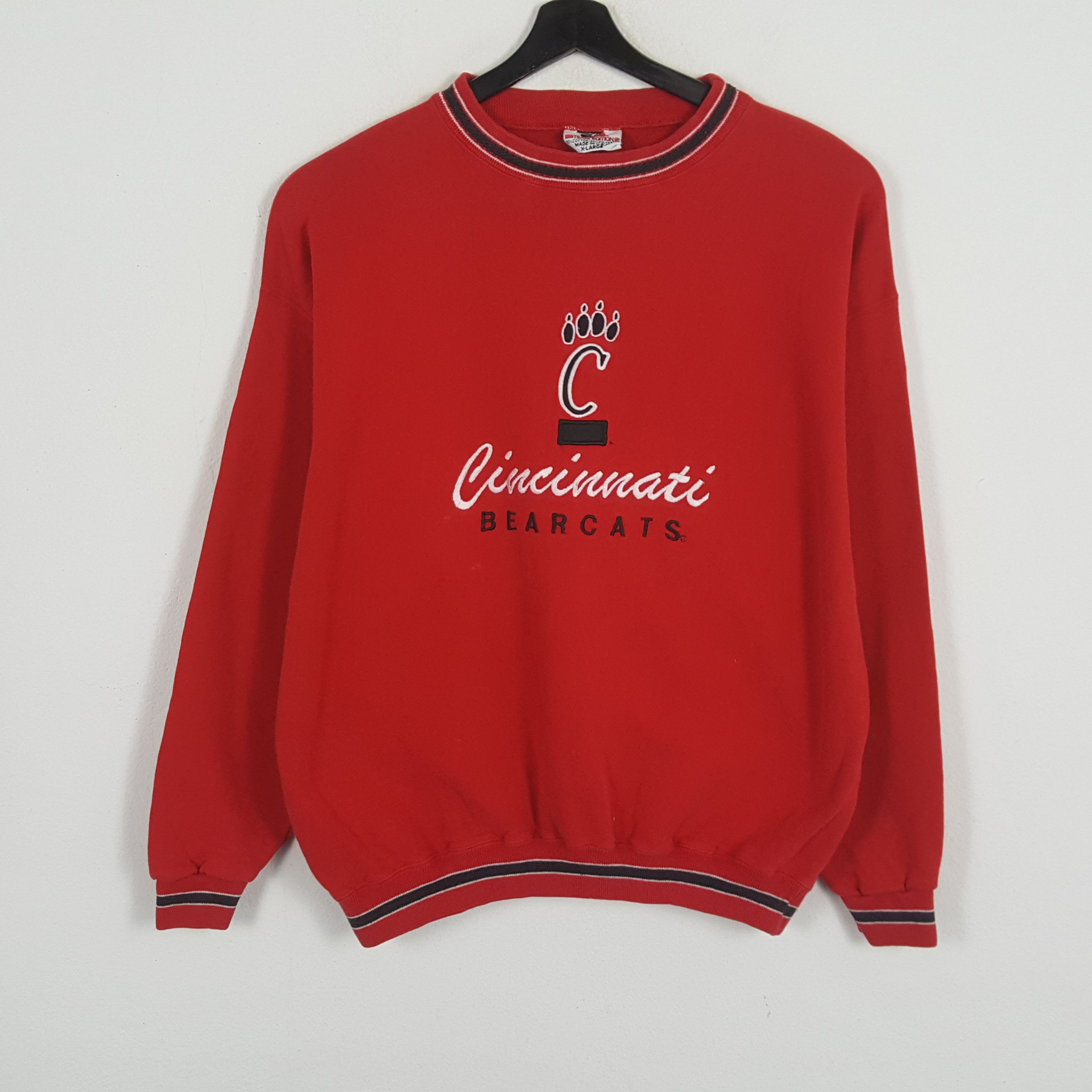 NFL × Vintage CINCINNATI BEARCATS American Football Team Sweatshirt Size US L / EU 52-54 / 3 - 1 Thumbnail