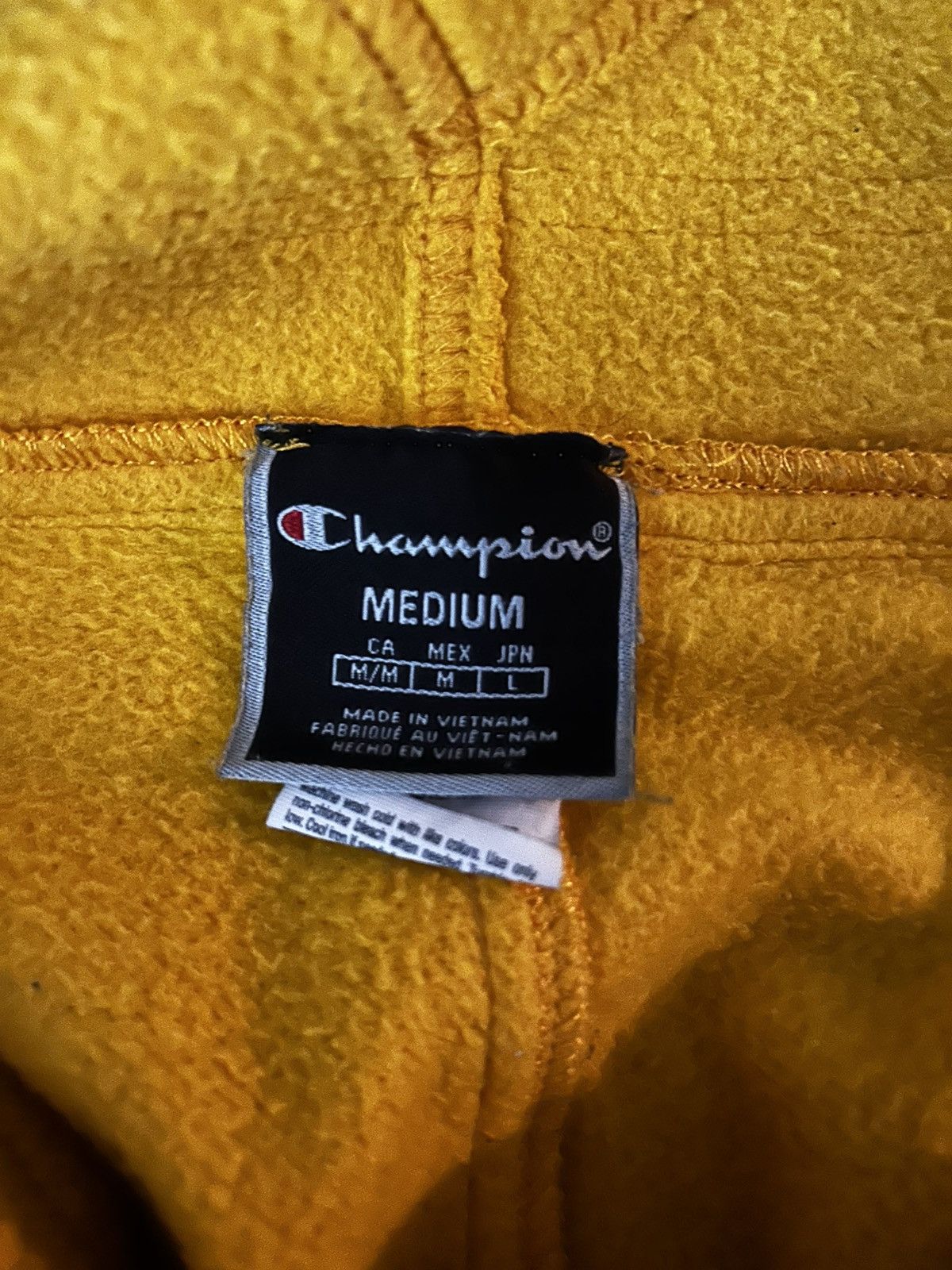 Champion Champion Men’s Fleece Overalls Yellow Jogger Size US 34 / EU 50 - 6 Thumbnail