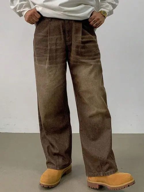Jean Yukiko x Inoue Vintage Retro Y2k Casual Loose fit Size US 32 / EU 48 - 1 Thumbnail