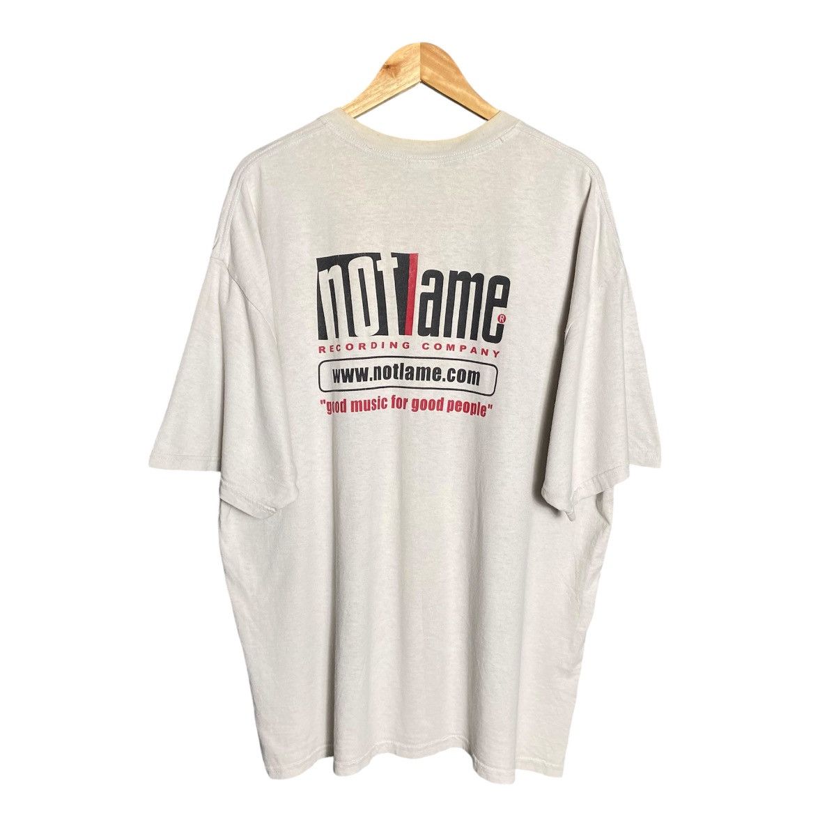 Band Tees × Vintage Vintage Not Lame Recording Dog Drummer T-Shirt Size US XXL / EU 58 / 5 - 2 Thumbnail