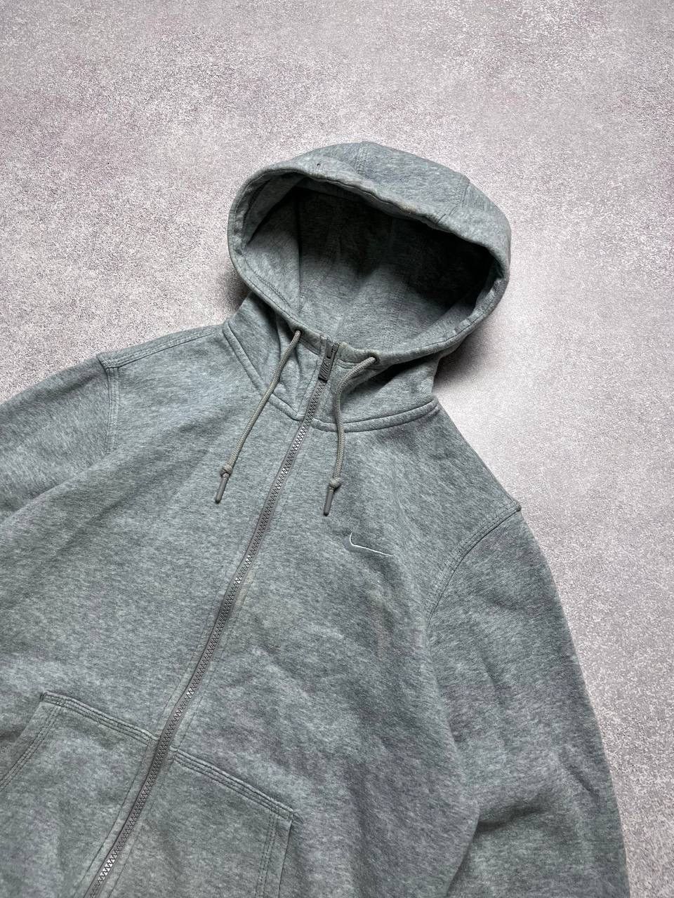 Nike VINTAGE NIKE SWOOSH BOXY ZIP HOODIE M Size US M / EU 48-50 / 2 - 2 Thumbnail