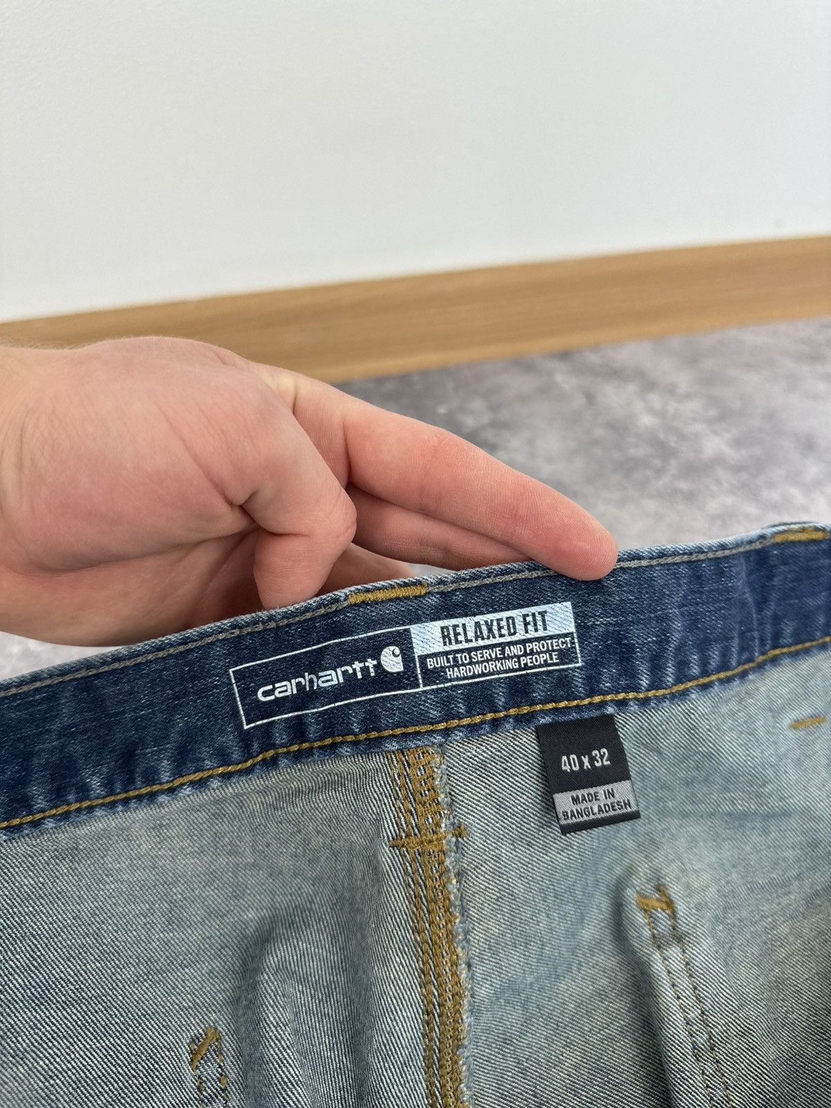 Carhartt Vintage Carhartt USA Carpenter Cargo Utility Y2K Work Pants Size US 40 / EU 56 - 15 Thumbnail