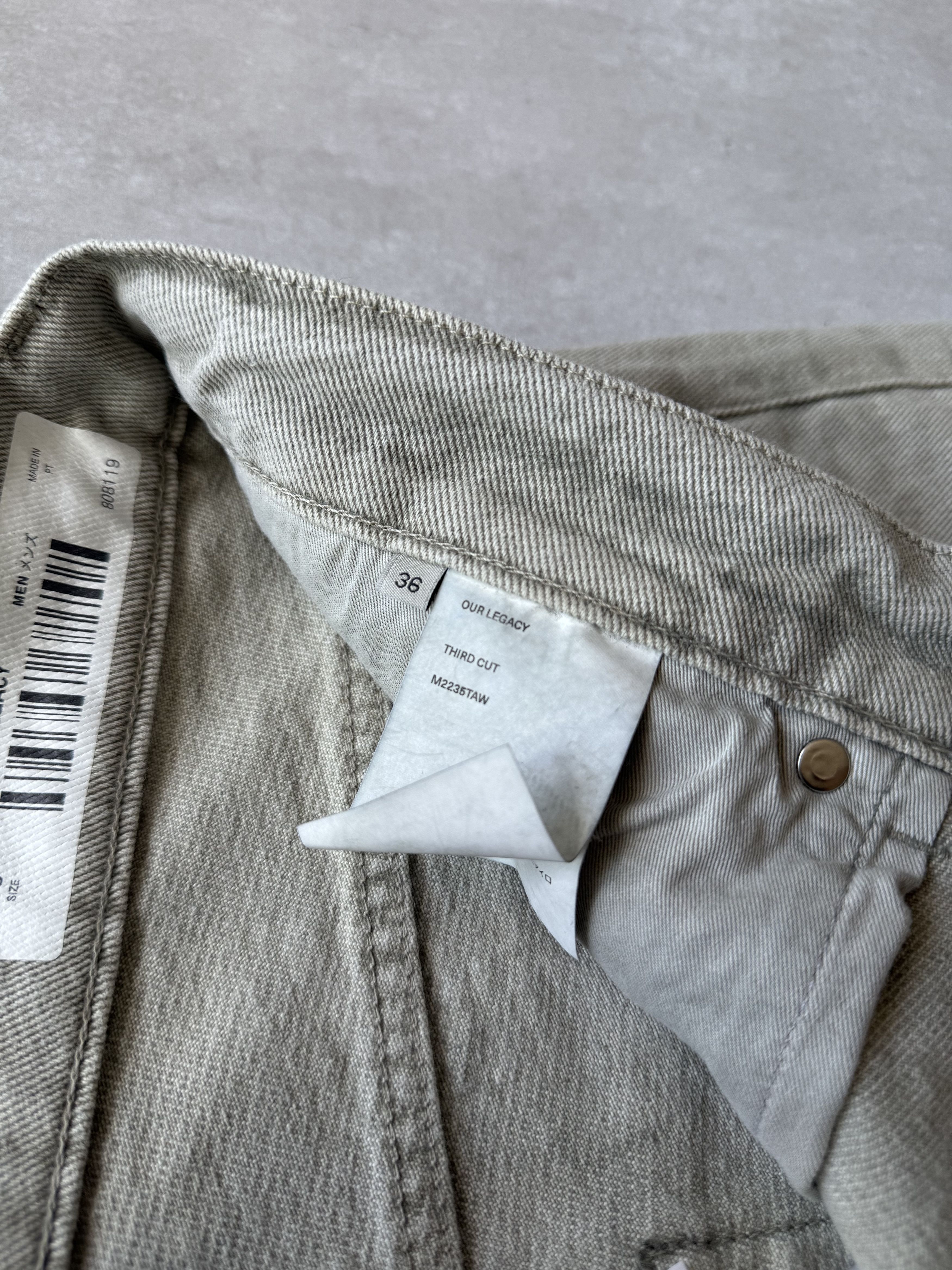 Our Legacy Our Legacy Gray Denim Size US 36 / EU 52 - 4 Thumbnail