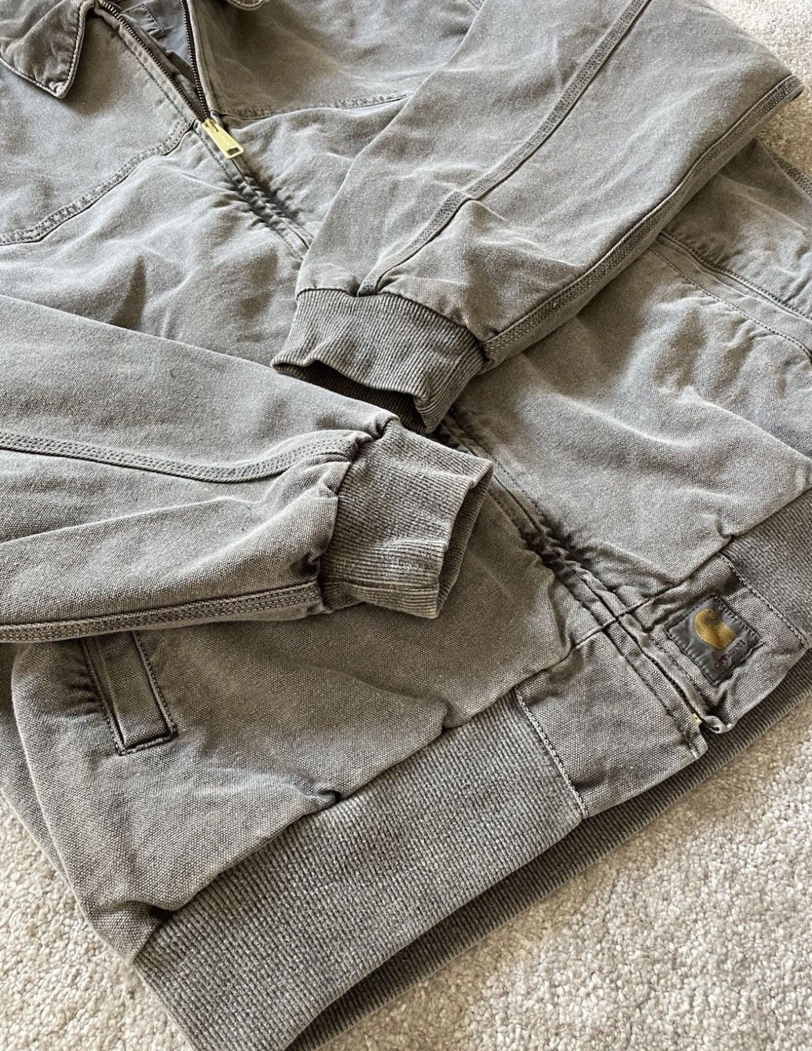 Carhartt Wip Carhartt WIP OG Santa Fe Jacket — Grey / Size XL Size US XL / EU 56 / 4 - 4 Thumbnail