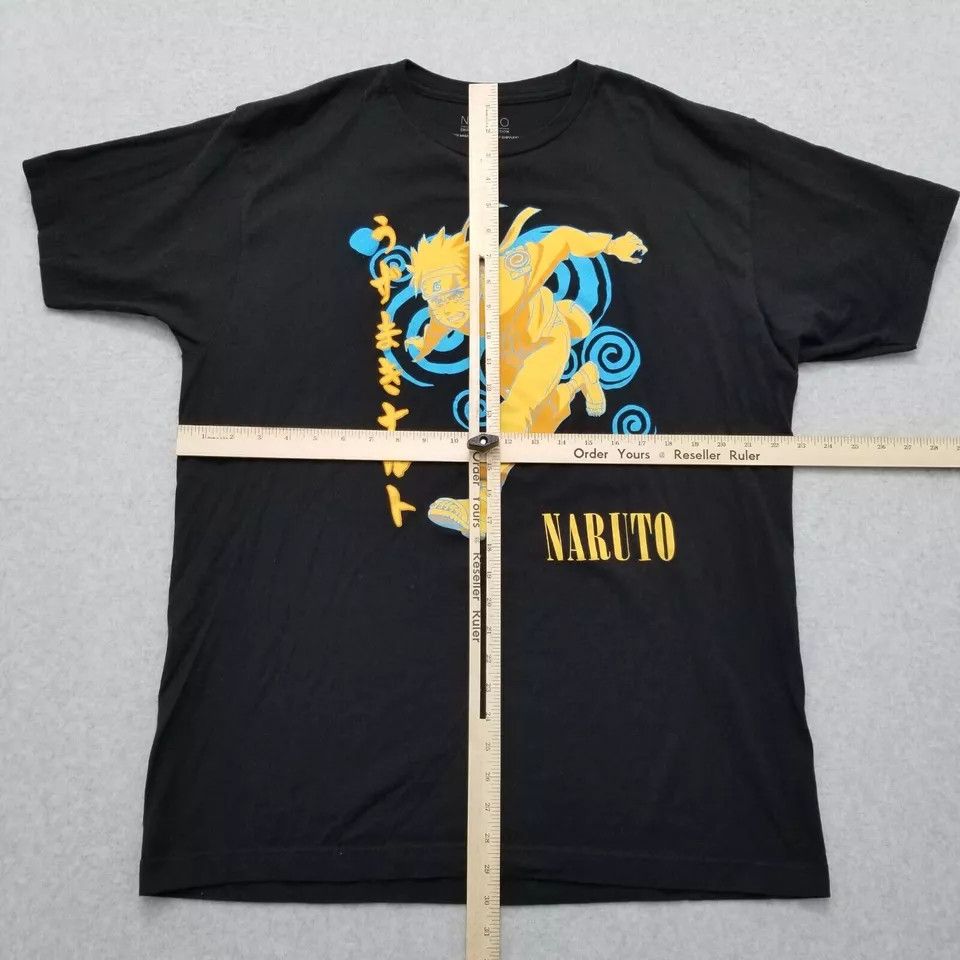 Other Naruto Shirt Mens XL Black Short Sleeve Anime Shippuden Size US XL / EU 56 / 4 - 6 Thumbnail