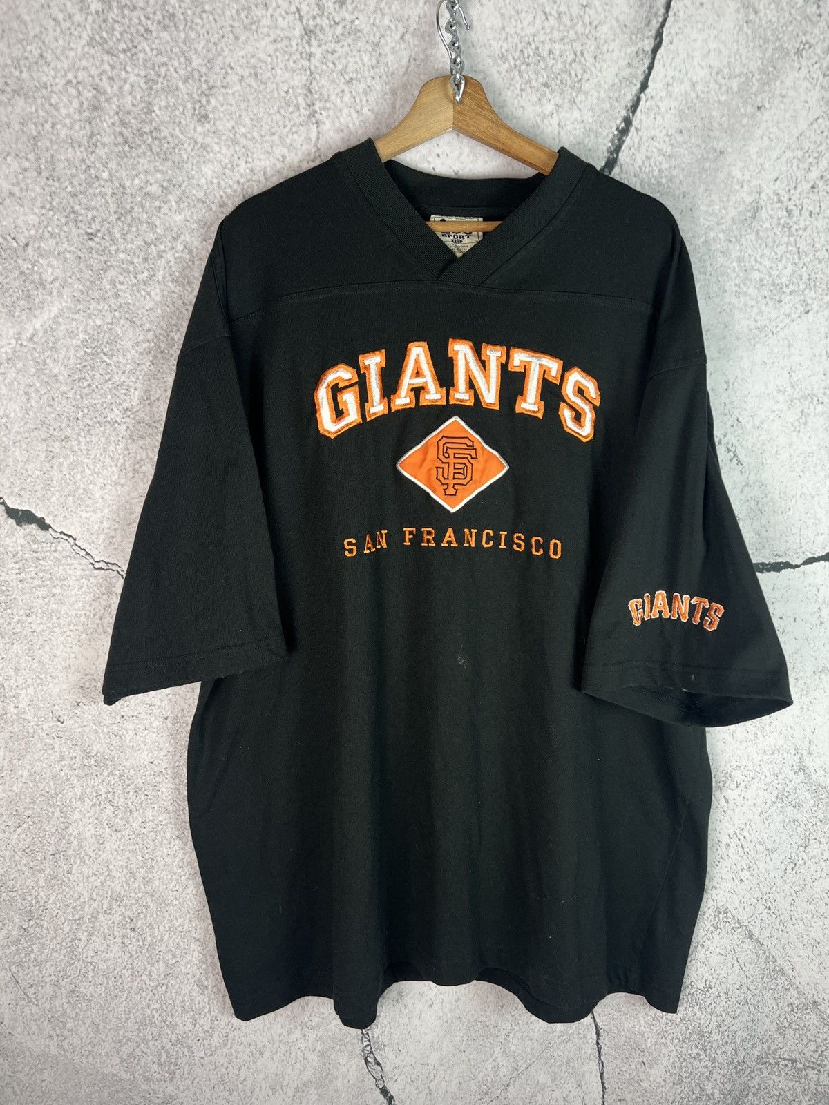 Lee Vintage 90s Lee Sport San Francisco Giants MLB Tee Size XL Size US XXL / EU 58 / 5 - 1 Thumbnail