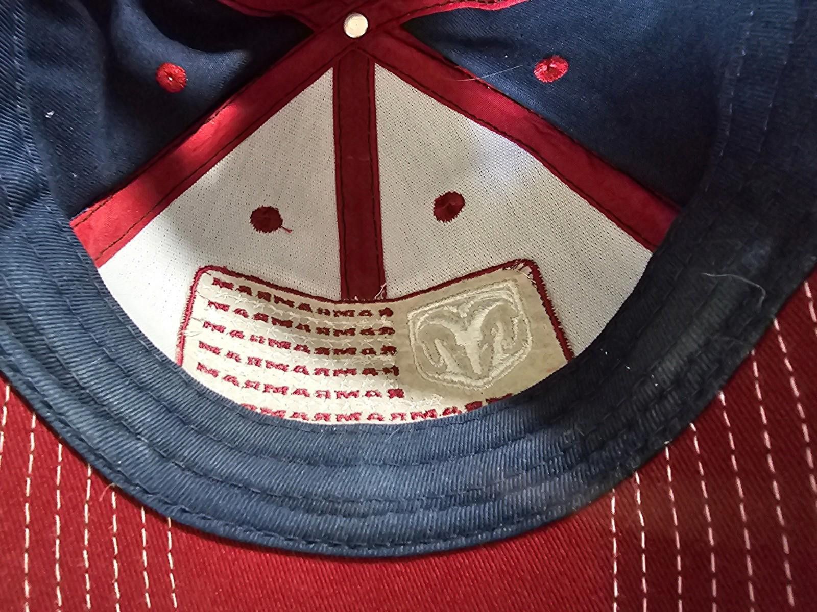 Designer Dodge Ram Baseball Hat American Flag USA Hook & Loop Size ONE SIZE - 6 Thumbnail
