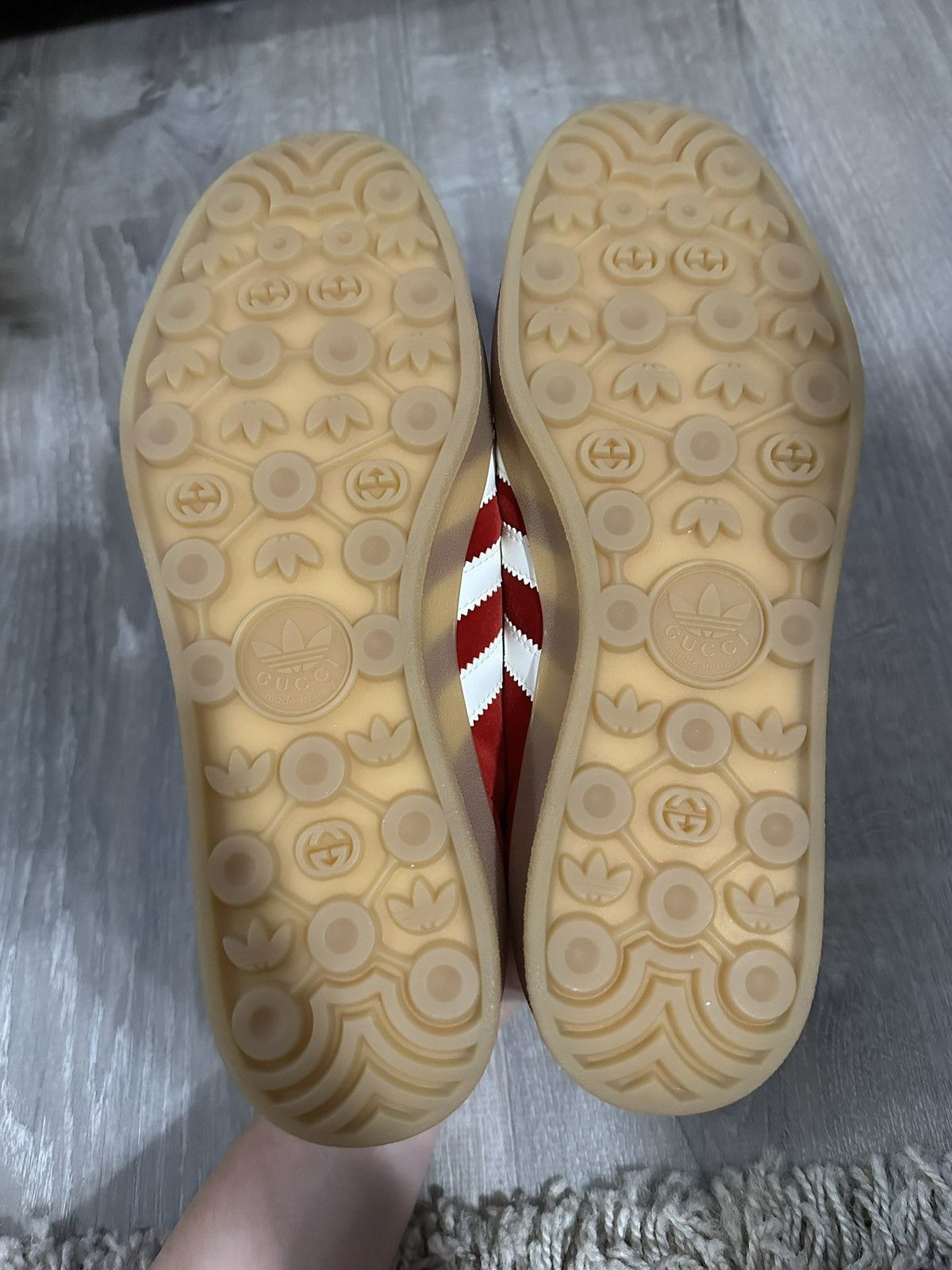Adidas Adidas x Gucci Gazelle Red Size US 9 / EU 42 - 5 Thumbnail