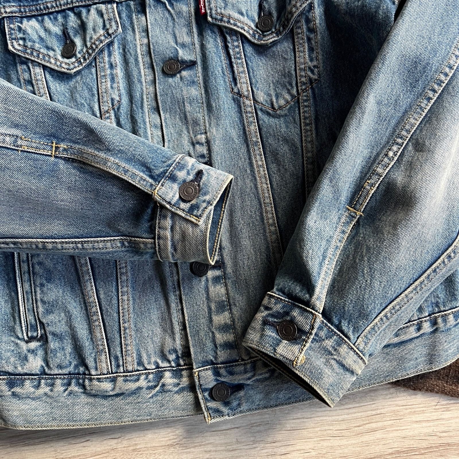 Levi's Levi’s Virgil Denim Trucker Jacket 9775AC Size US S / EU 44-46 / 1 - 8 Thumbnail