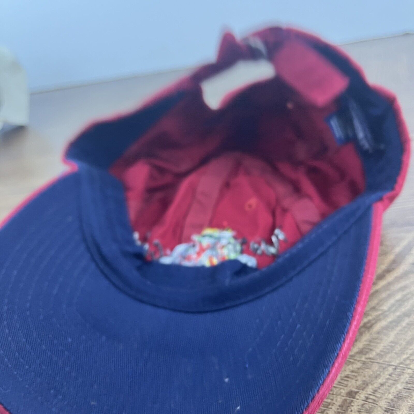 Other Kids College Hat Red Hat Adjustable Adult Size Hat Red Cap Size ONE SIZE - 12 Thumbnail