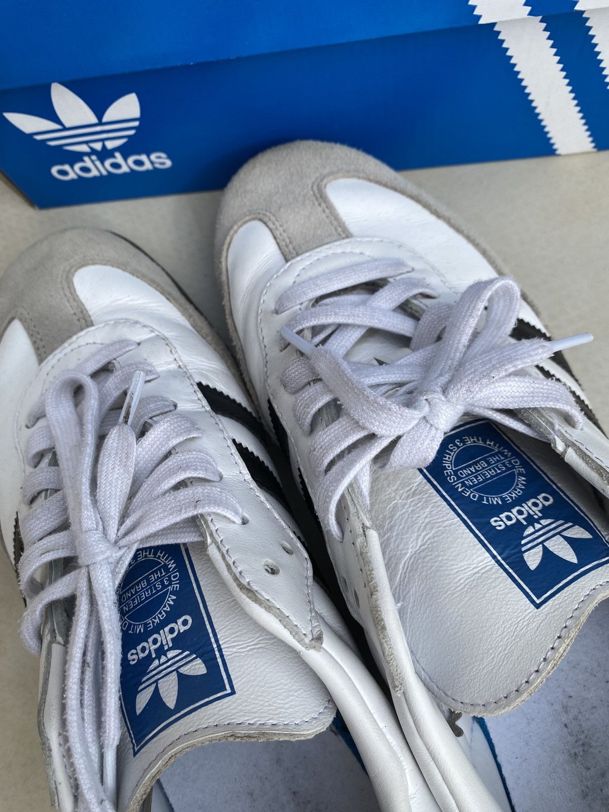 Adidas Adidas Samba OG – White/Black – Classic Retro Style Size US 10 / EU 43 - 9 Thumbnail