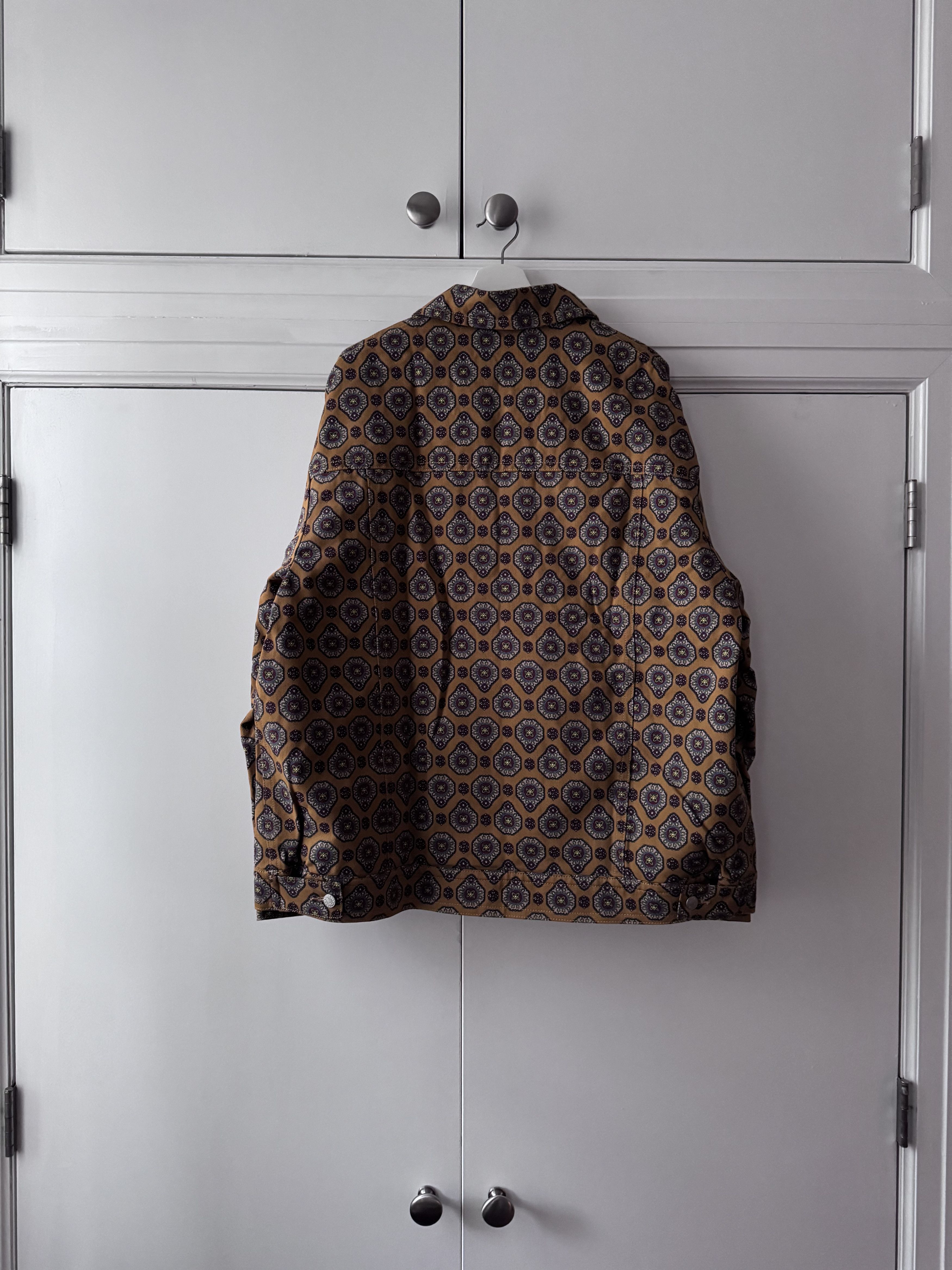 Dries Van Noten Patterned Quilted Jacket Size US XL / EU 56 / 4 - 4 Thumbnail