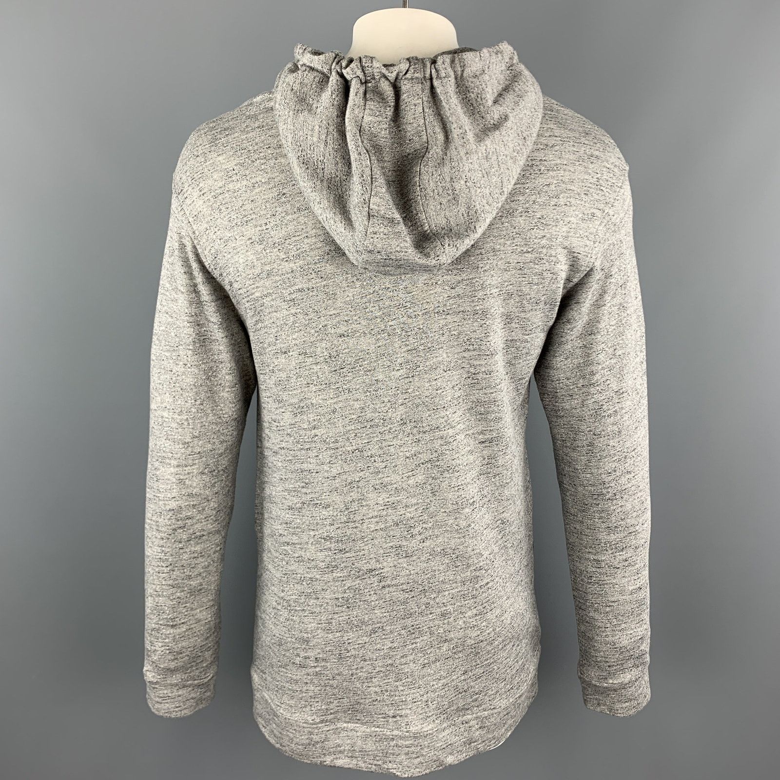 Public School PUBLIC SCHOOL Size L Grey Heather Cotton Hooded Sweatshirt Size US L / EU 52-54 / 3 - 5 Thumbnail