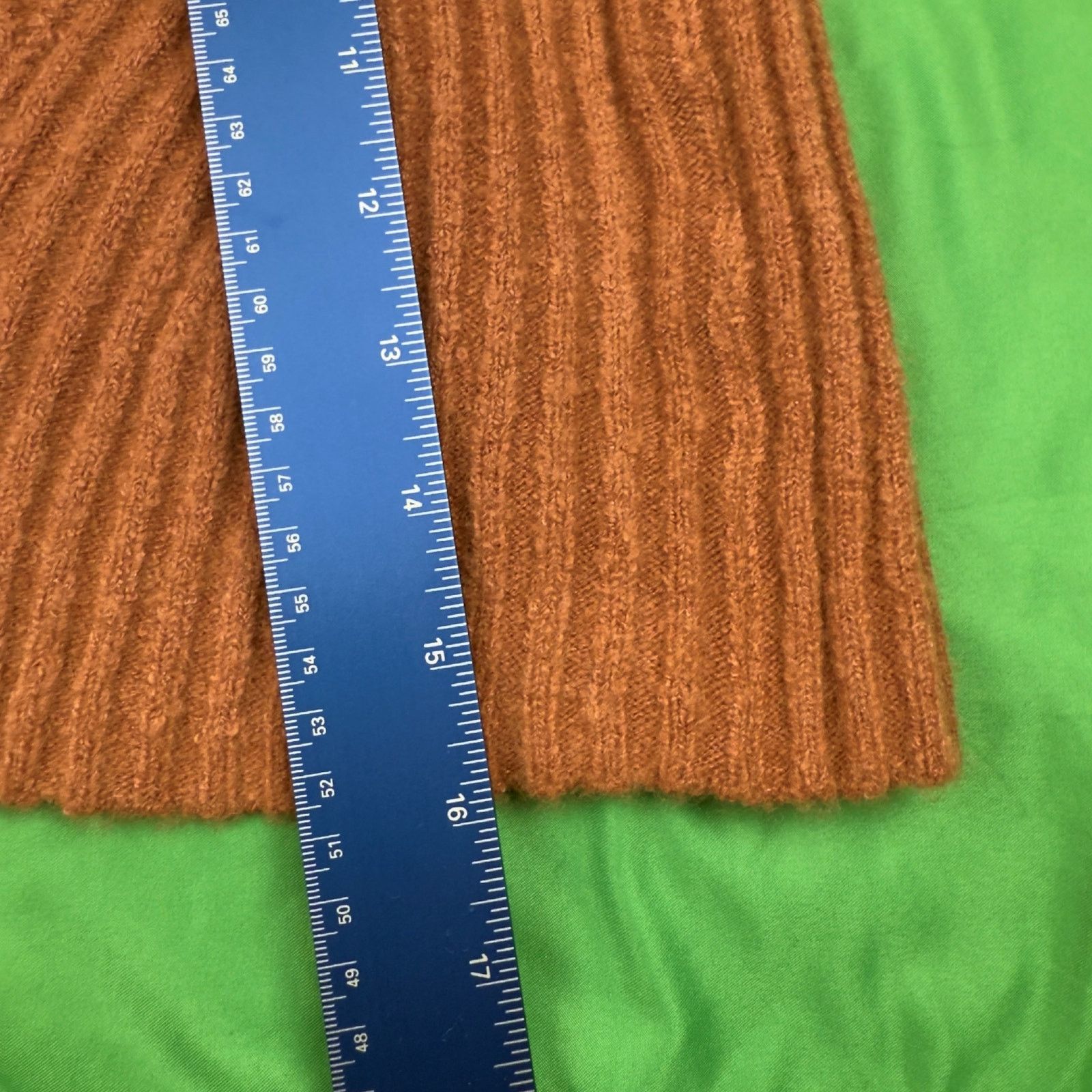 Anthropologie Anthropologie Tessa Off Shoulder Puff-Sleeve Wool Sweater Size XS / US 0-2 / IT 36-38 - 9 Thumbnail
