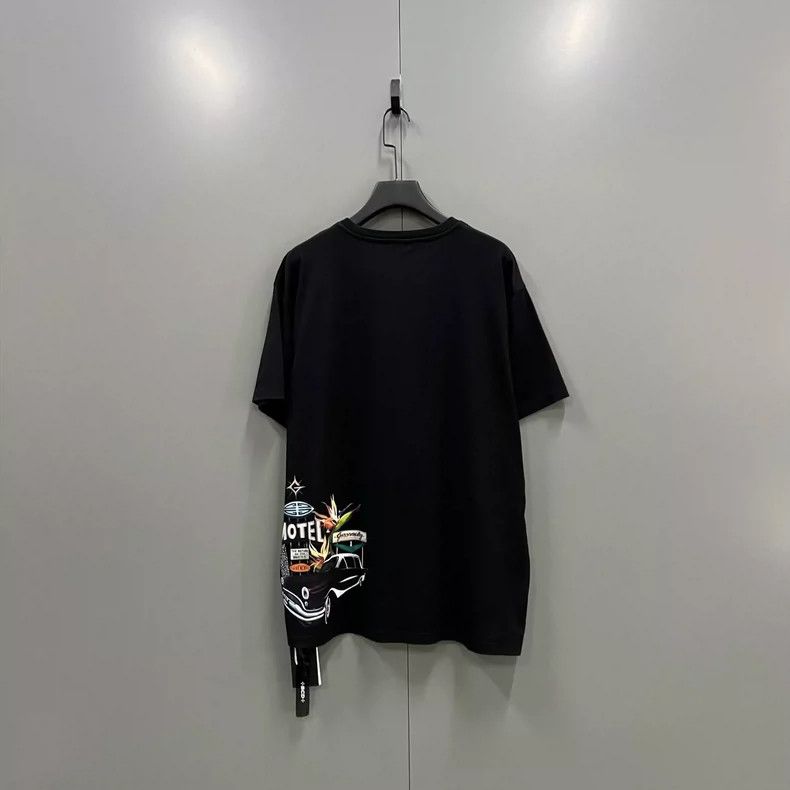 Givenchy Givenchy Black Racing Logo Short Sleeve 2506-Nextarrow Size US XL / EU 56 / 4 - 3 Thumbnail