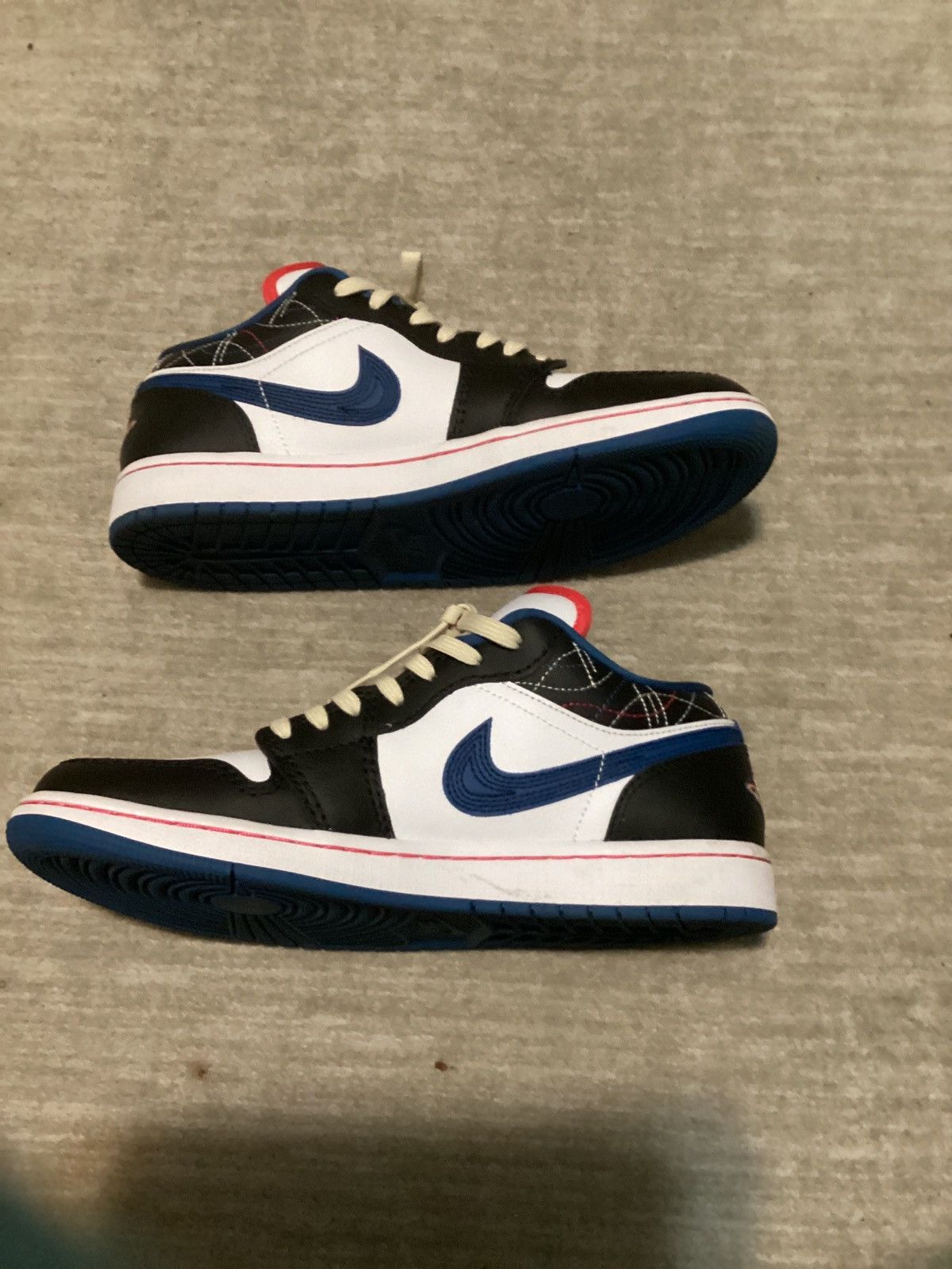 Jordan Brand Air Jordan 1 Low SE “Industrial Blue Sashiko” Size US 9 / EU 42 - 5 Thumbnail