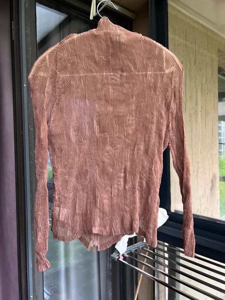 Issey Miyake Issey Miyake size:2 Brown main line willow cardigan Size XS / US 0-2 / IT 36-38 - 2 Thumbnail