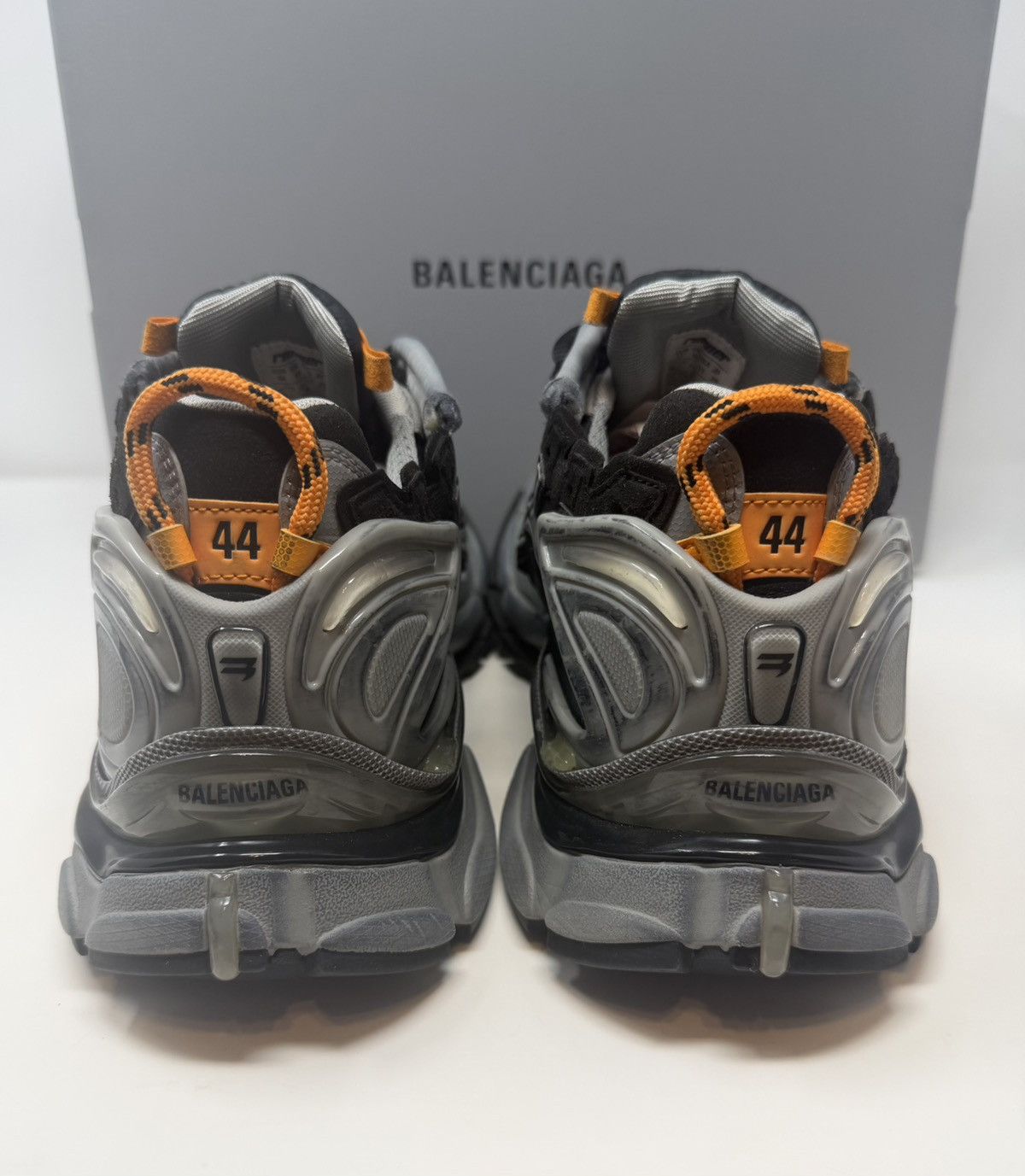 Balenciaga Balenciaga Runner Sneaker Black/Orange Size US 11 / EU 44 - 5 Thumbnail