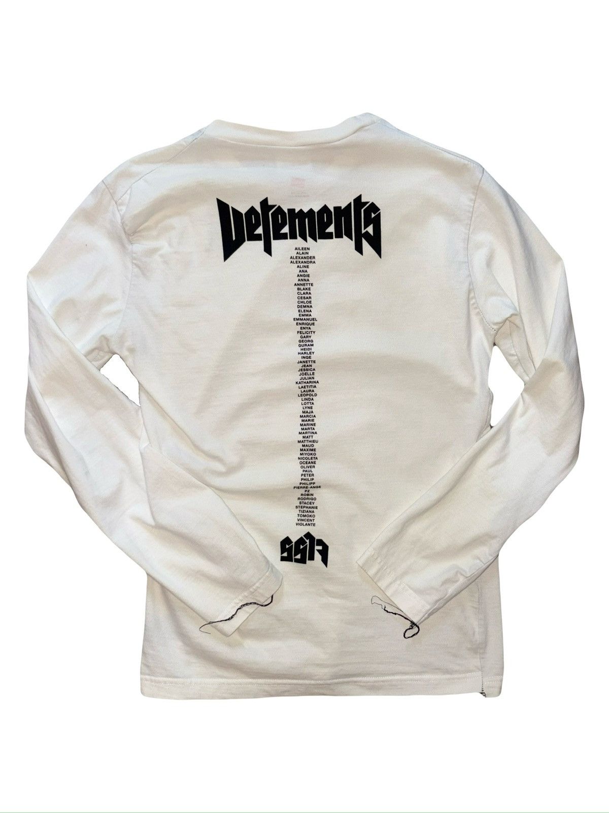 Hanes × Vetements Vetements X Hanes SS17 Staff Long Sleeve | Grailed